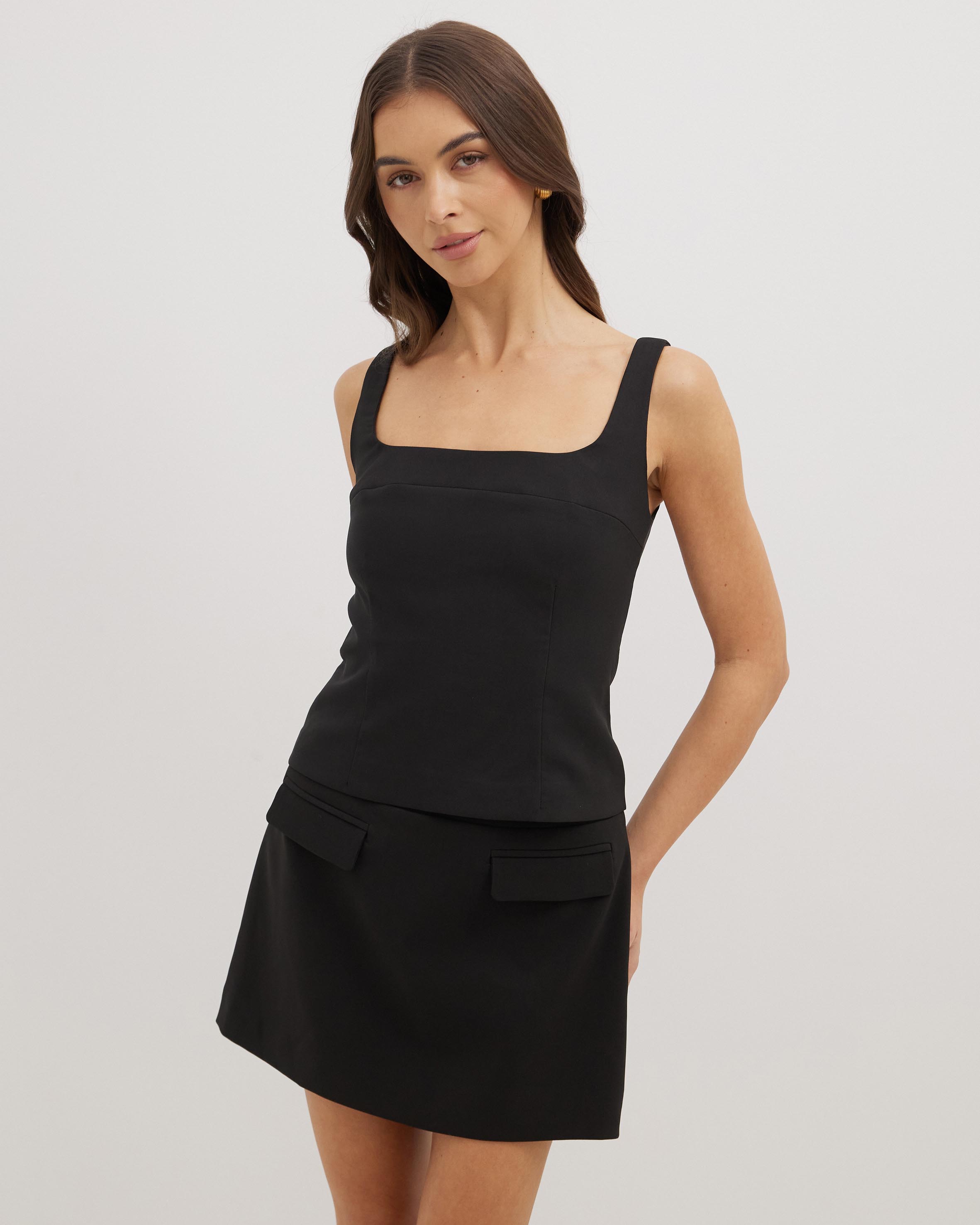 Bossy Babe Scoop Neck Top