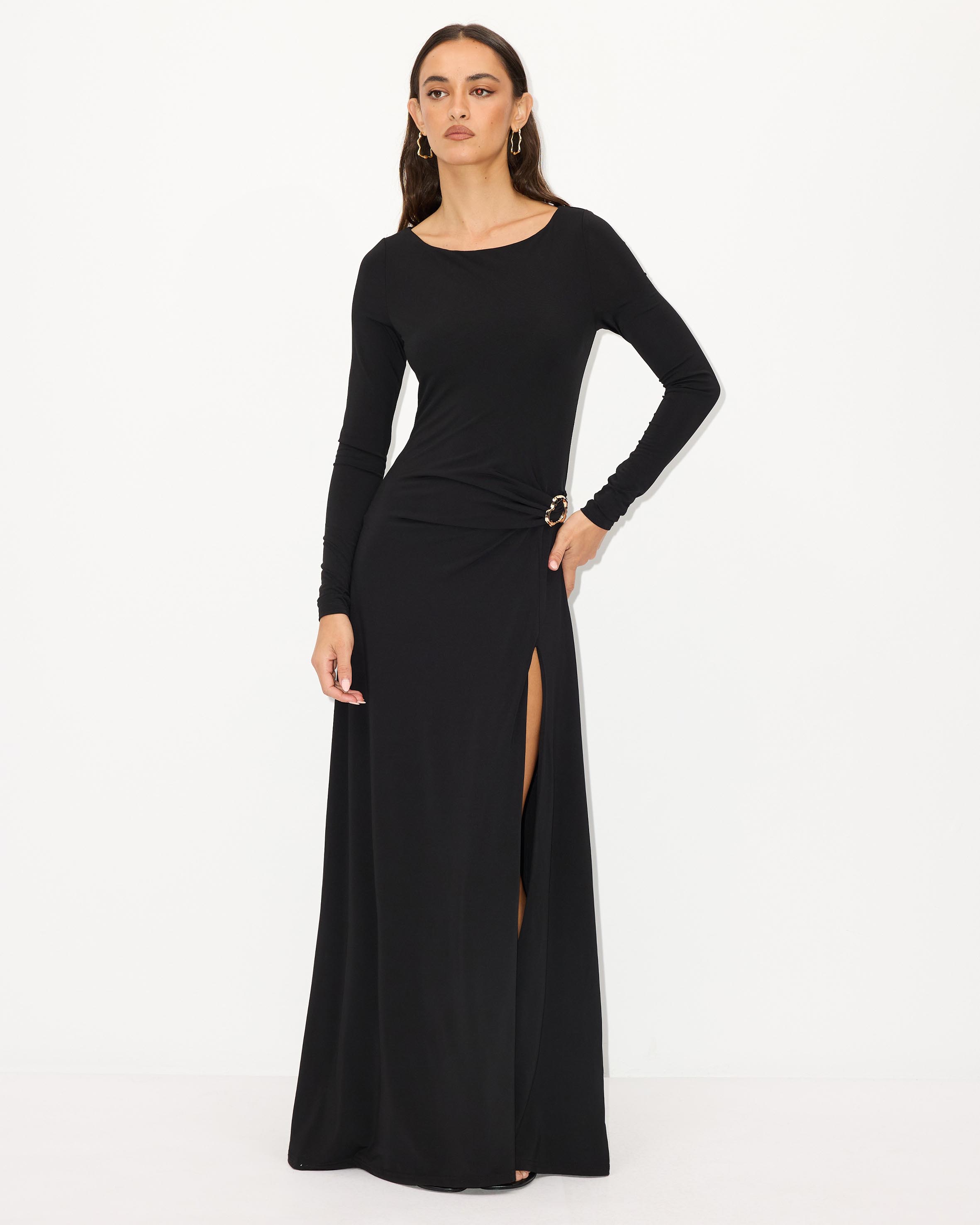Alexa Long Sleeve Maxi Dress