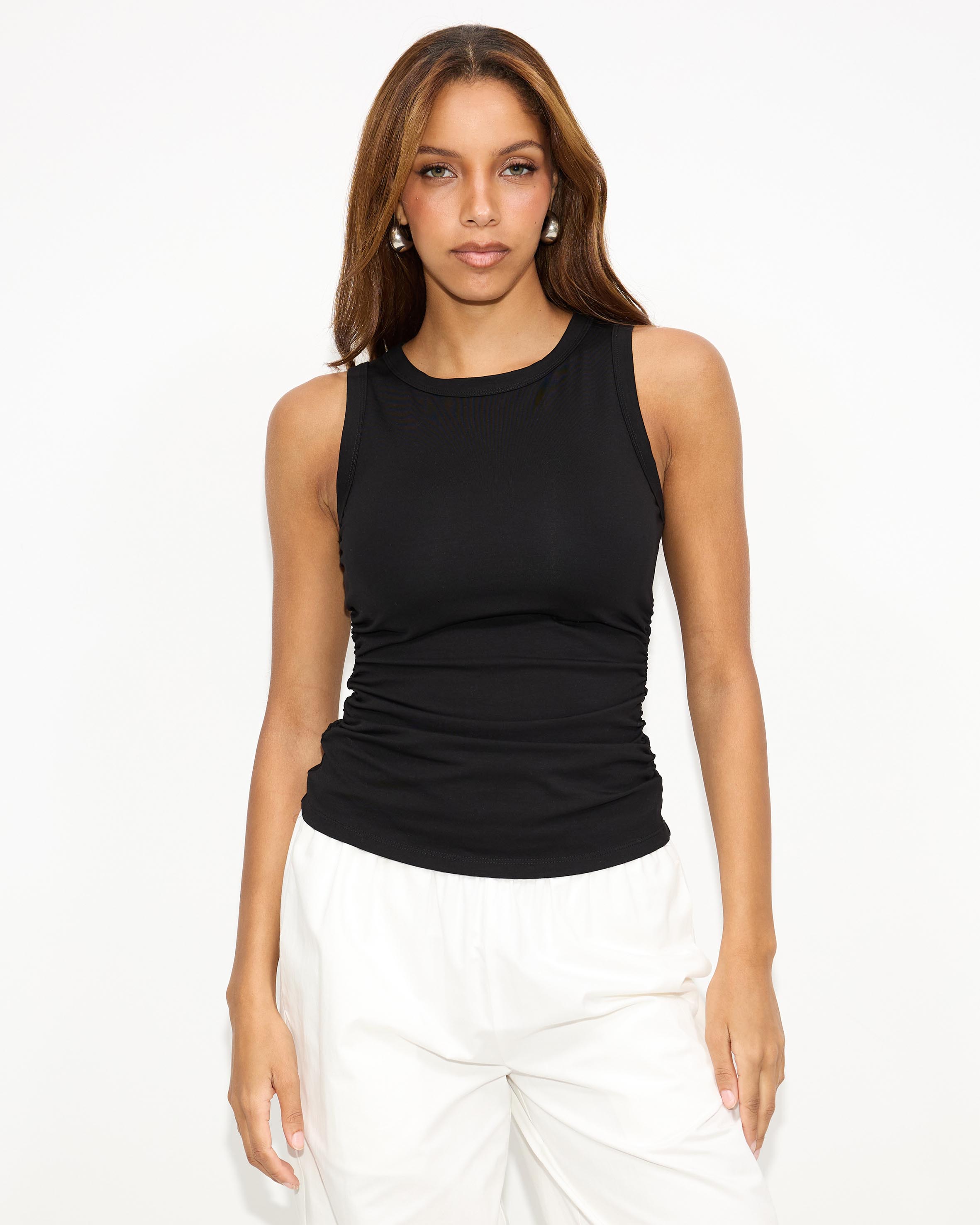 Driftwood Cropped Tank Top