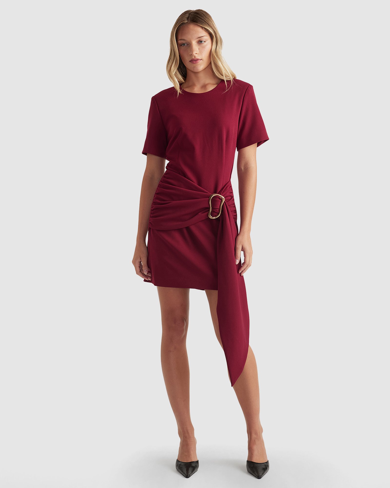 Brodie Buckle Mini Dress