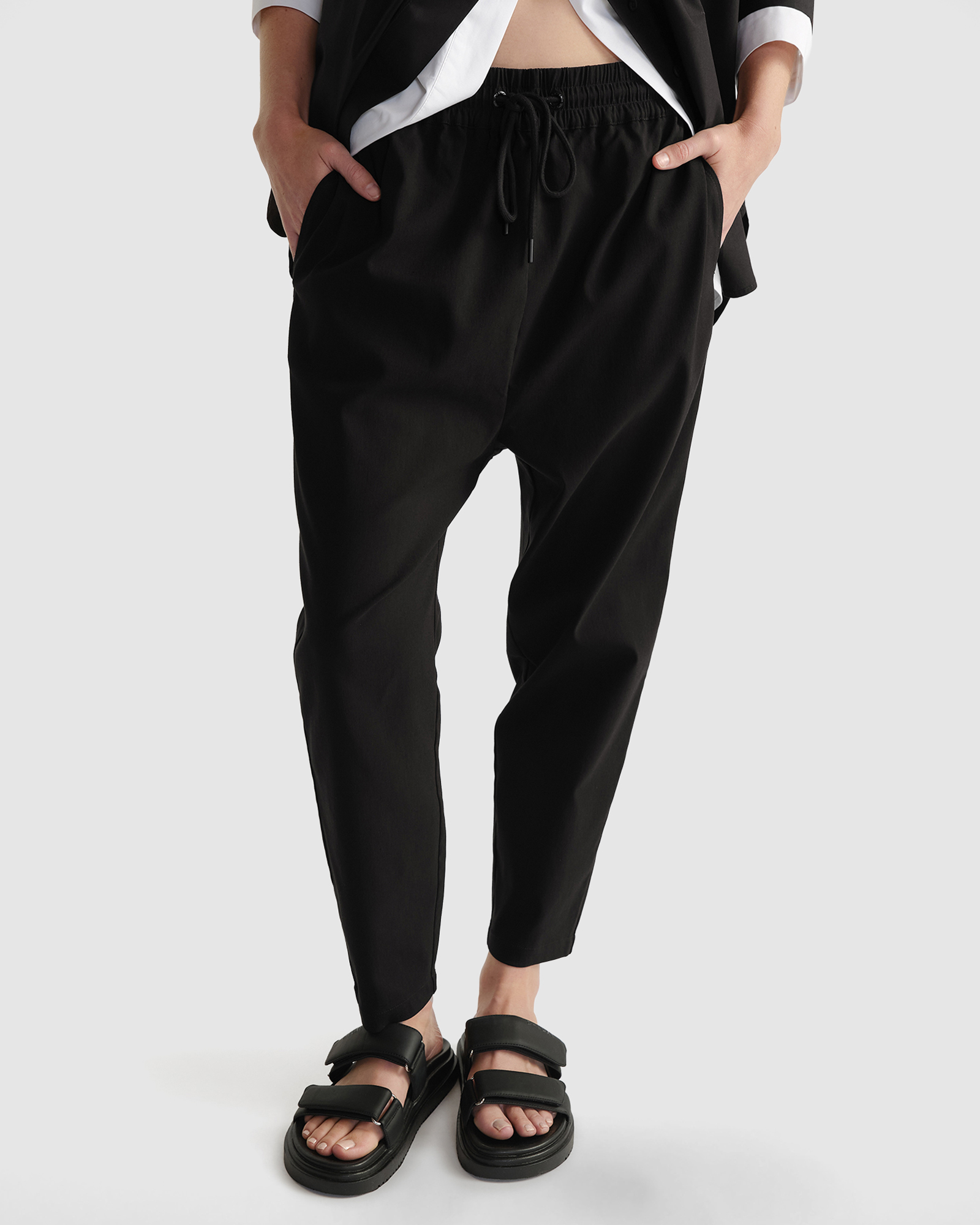 D-Luxe Drop Crotch Pants