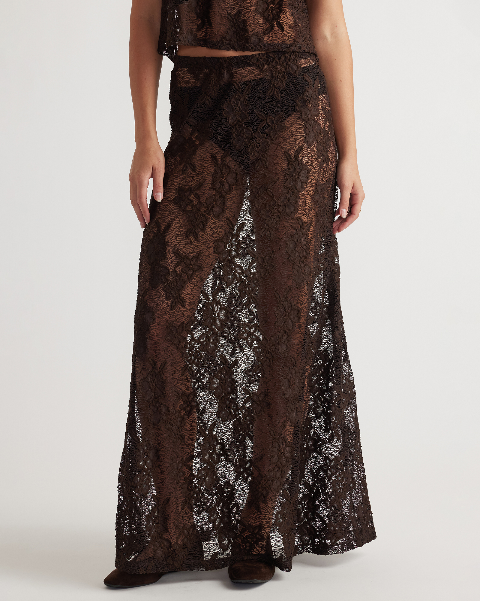 Lace Maxi Skirt