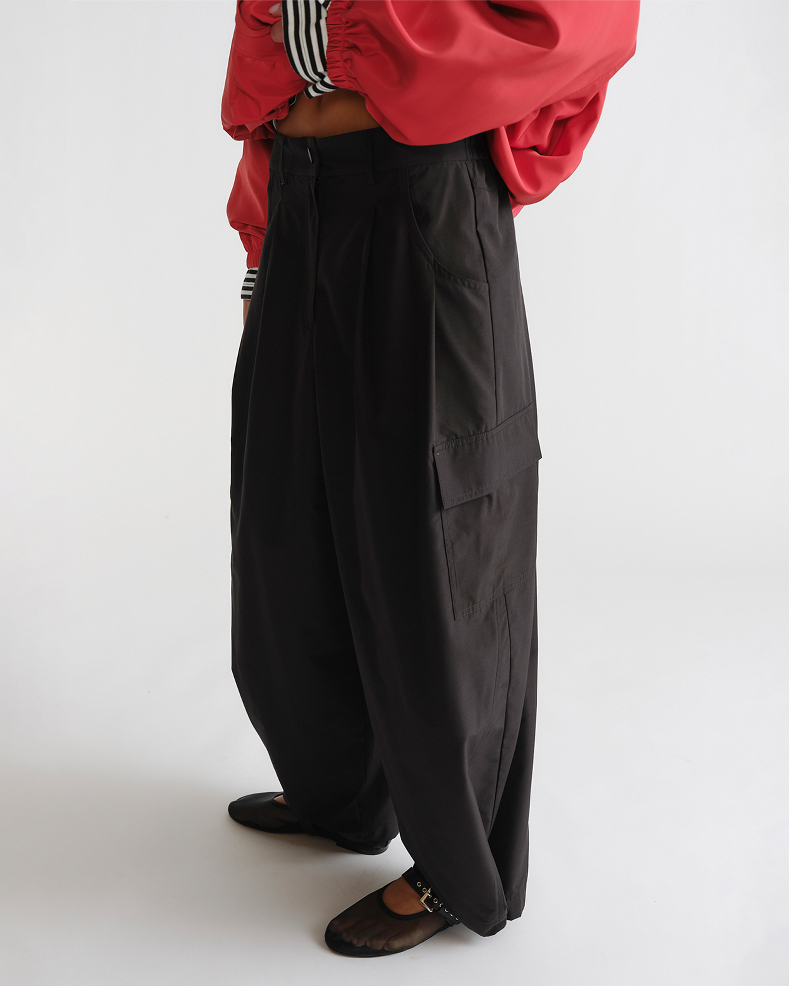 D-Luxe Spray Barrel Pants