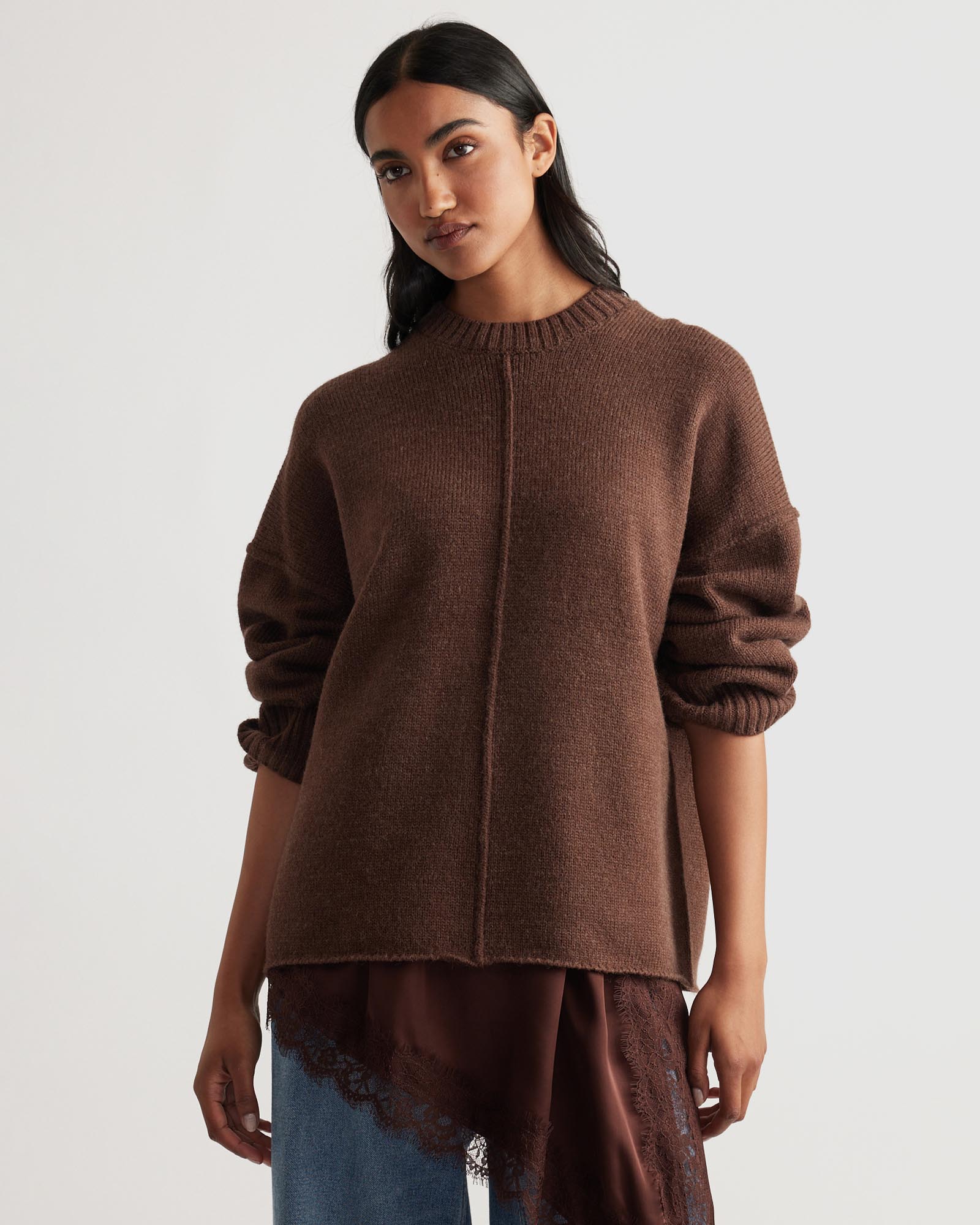 Milena Seam Detail Knit Jumper