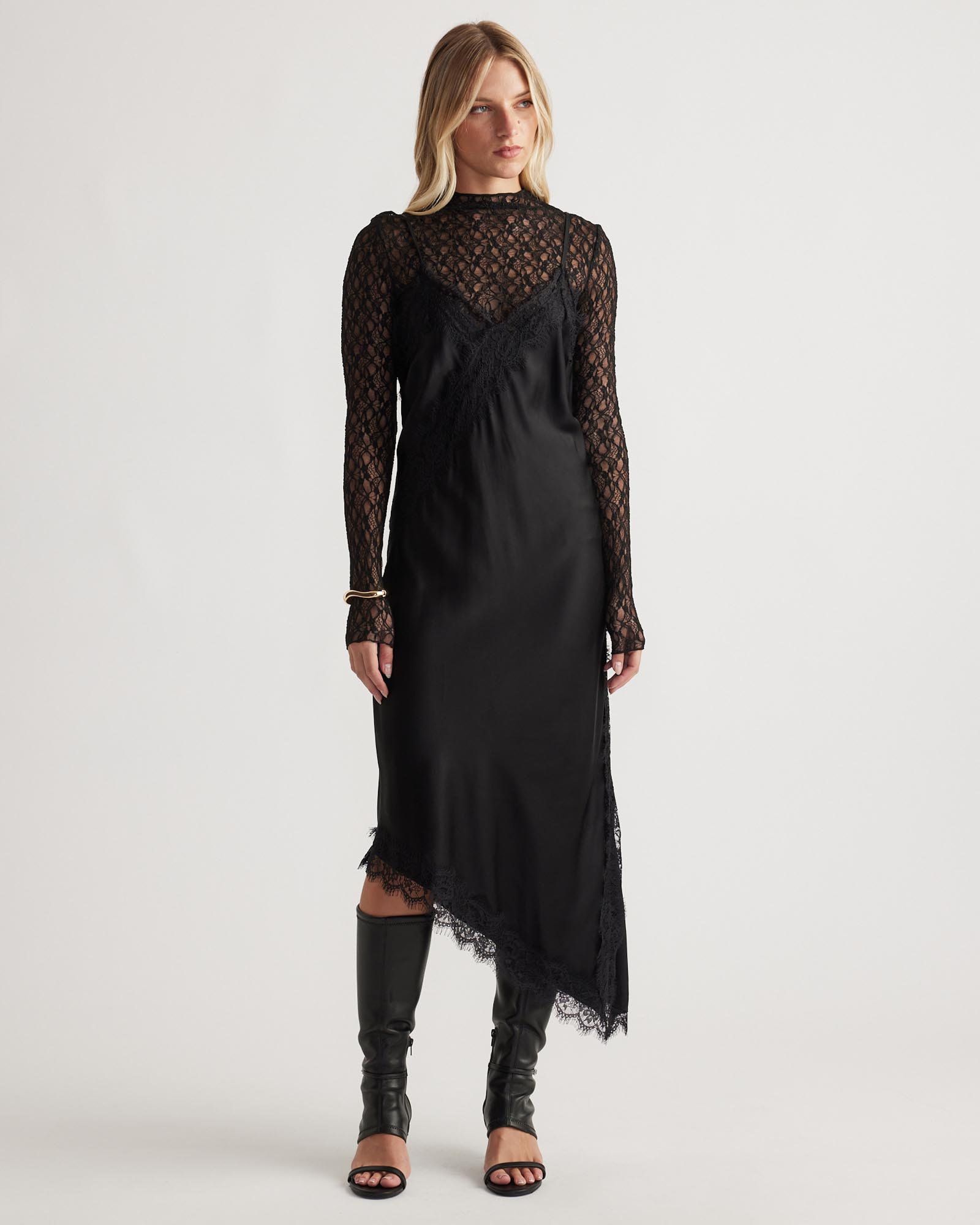 Karla Lace Midi Dress
