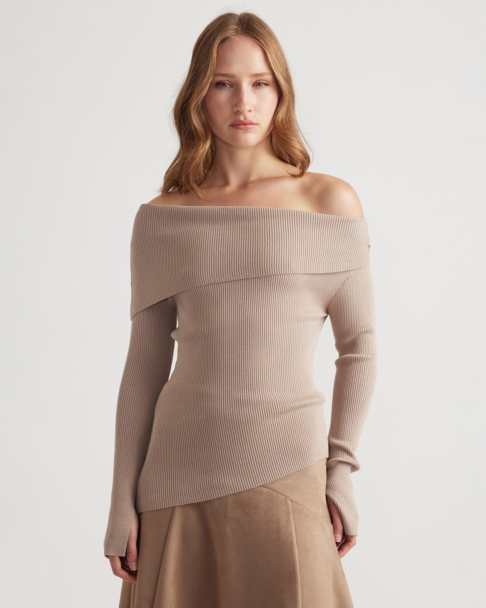 Mariah Off Shoulder Knit Top