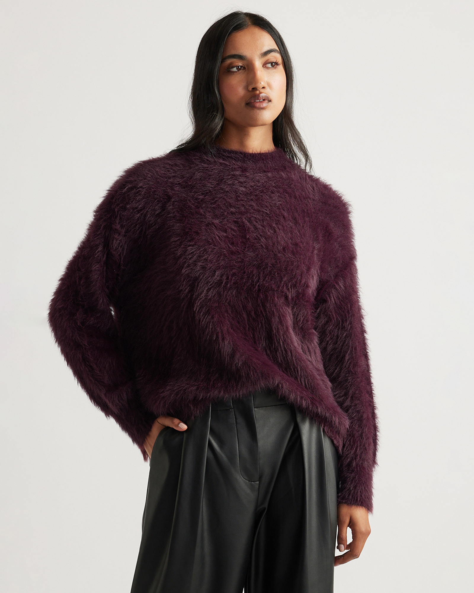 Alison Fluffy Knit Jumper
