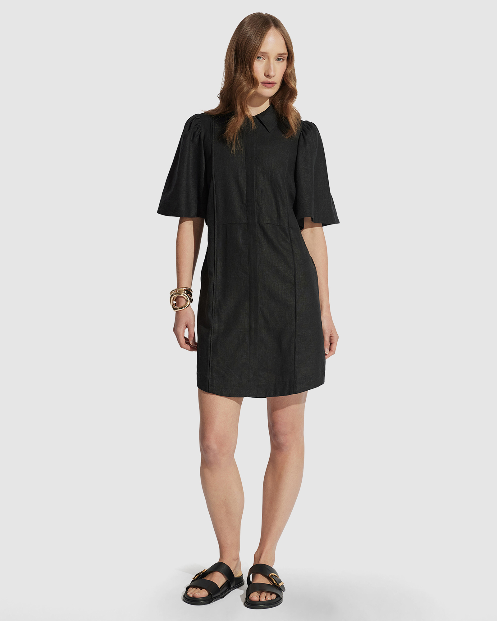 Luna Mini Shirt Dress