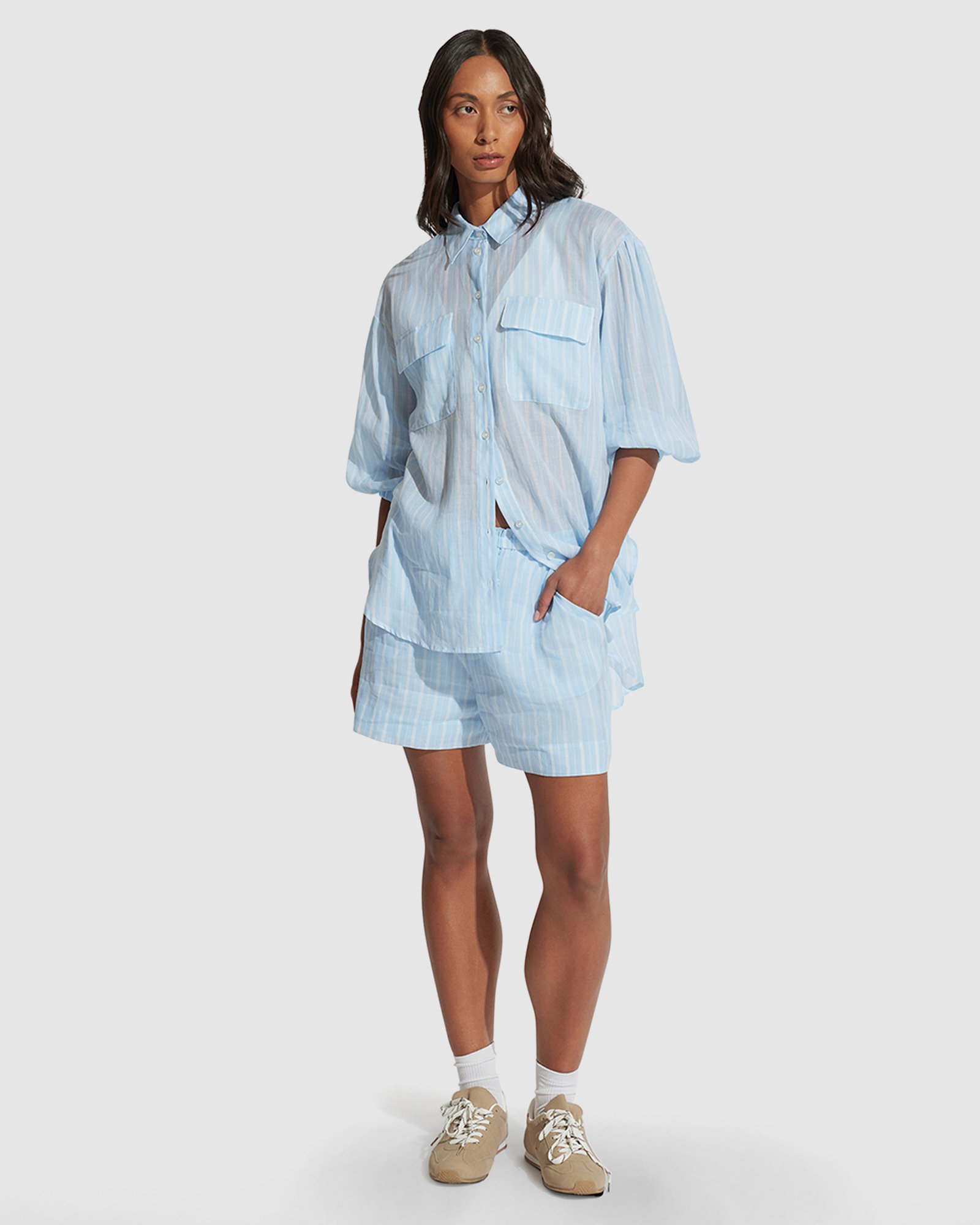 Brooke Billow Sleeve Shirt