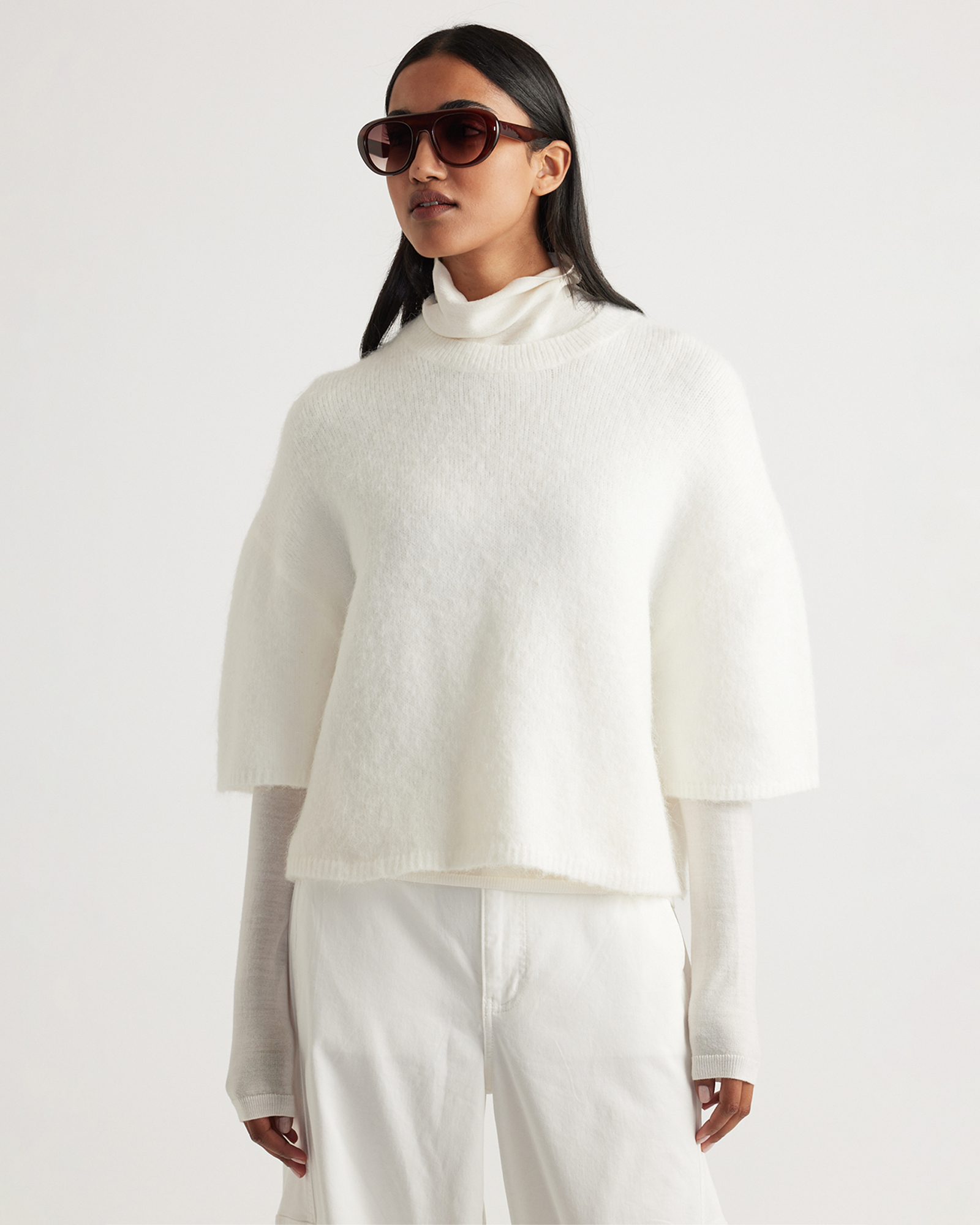Lola Fluffy Knit Tee
