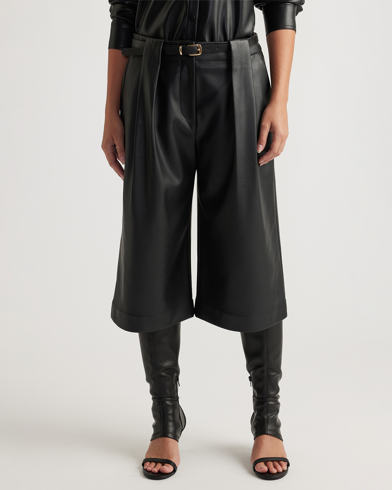 Tabitha Belted Longline Shorts