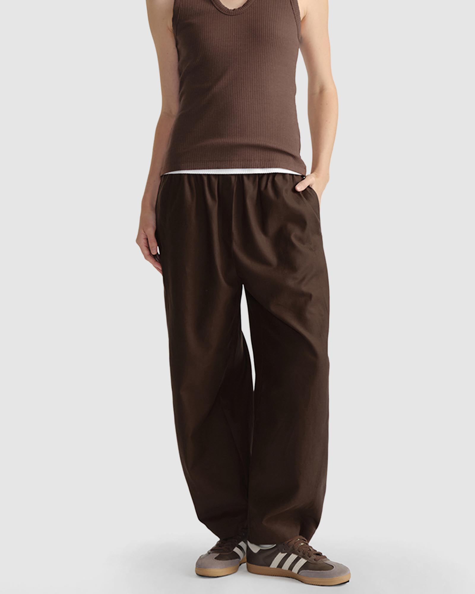 D-Luxe Barrel Twill Pants