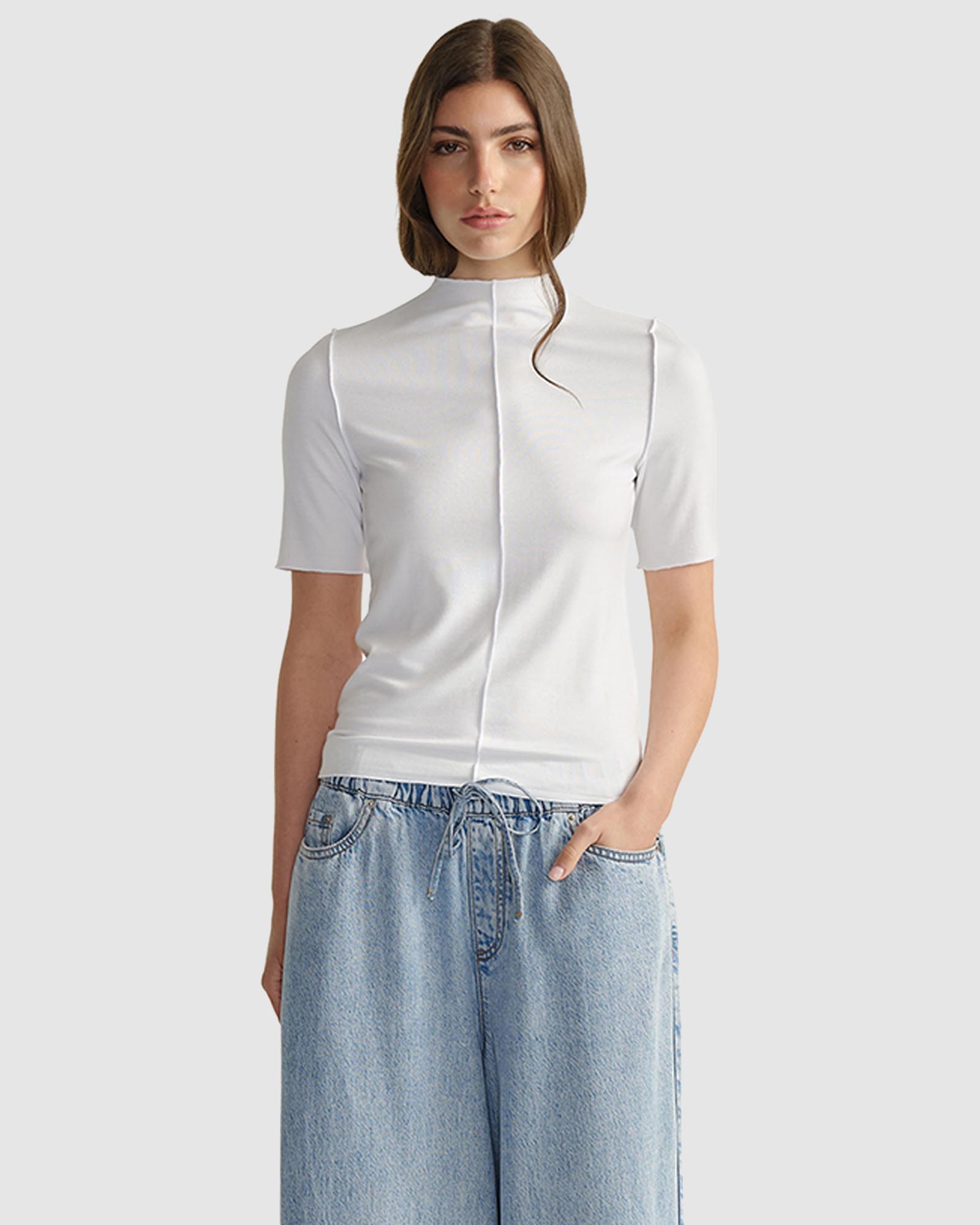 D-Luxe Short Sleeve Top