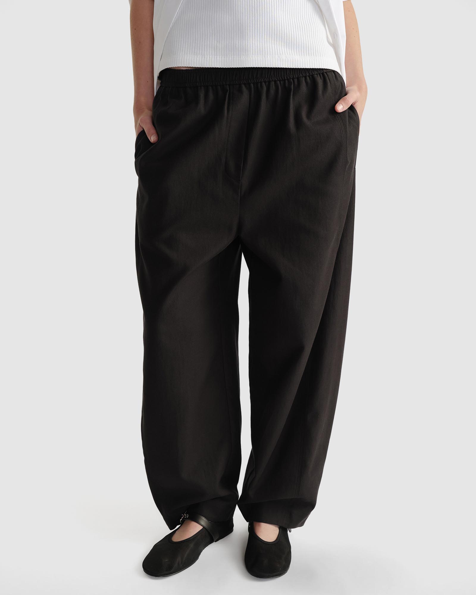 D-Luxe Barrel Twill Pants