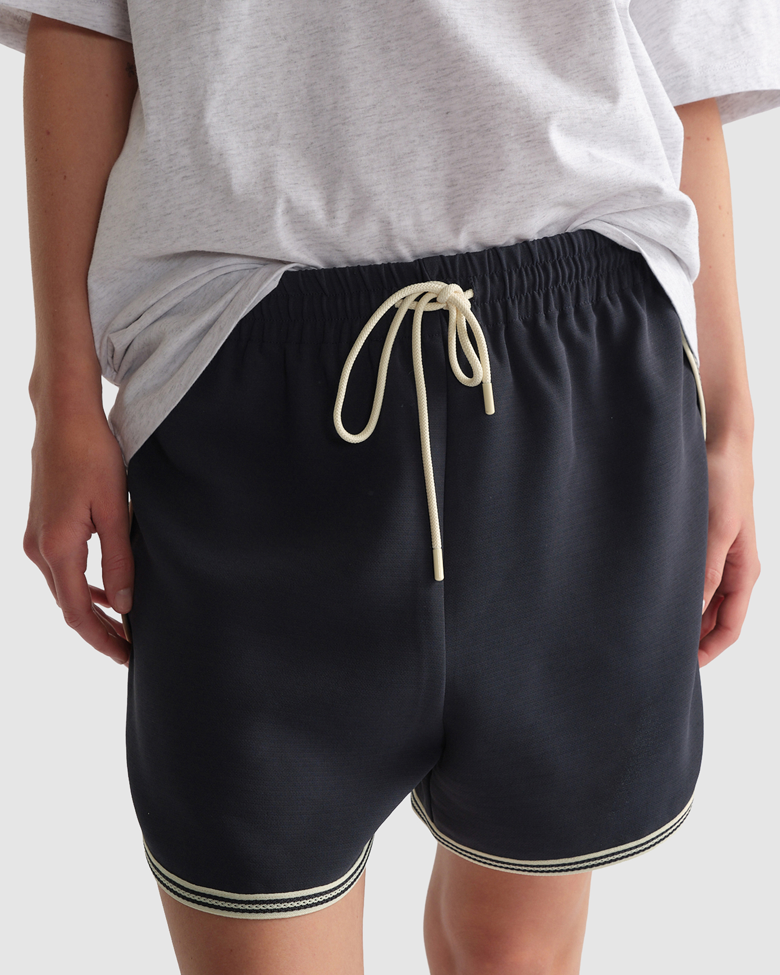 D-Luxe Racer Stripe Shorts