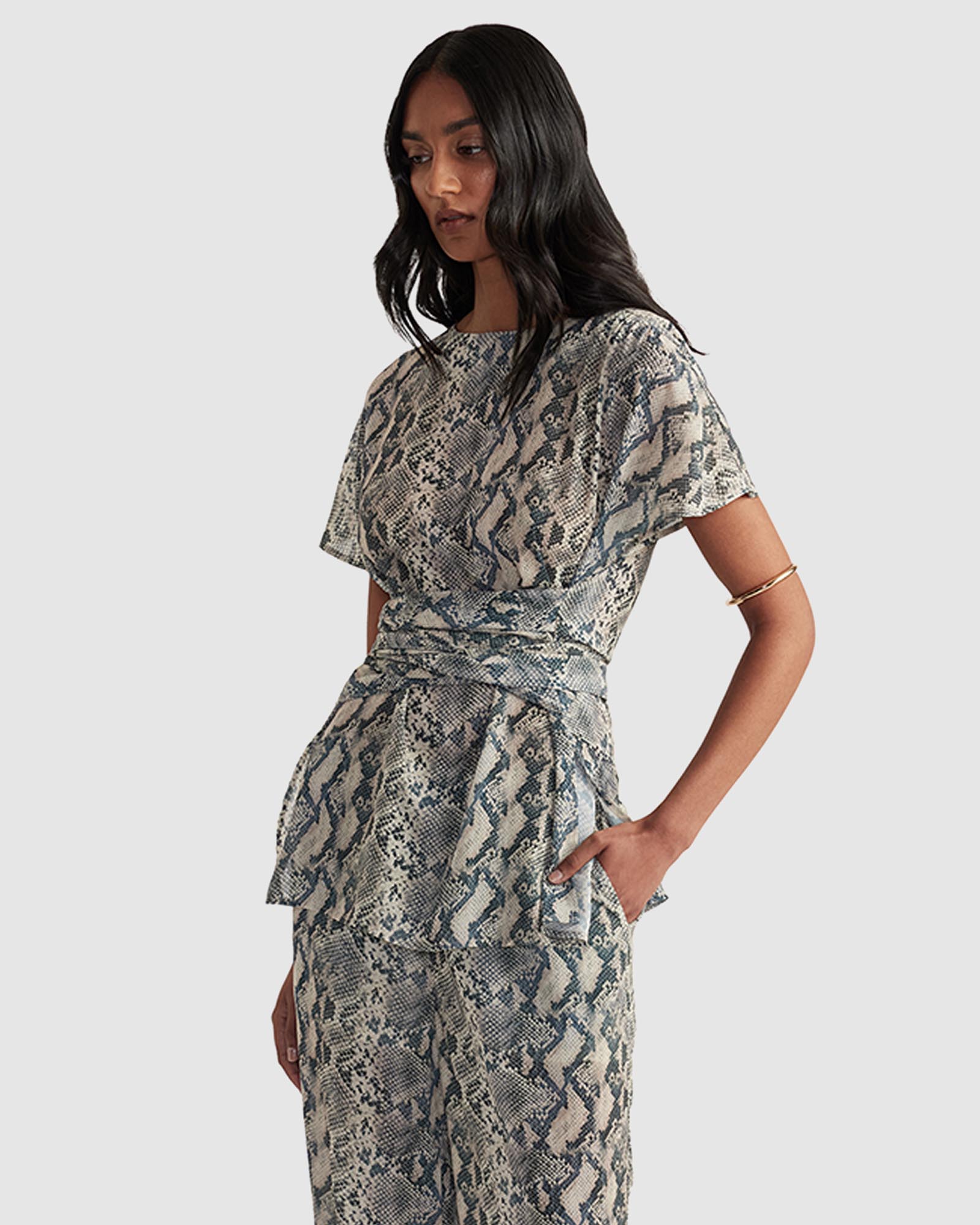 Ilaria Yoryu Tie Tunic