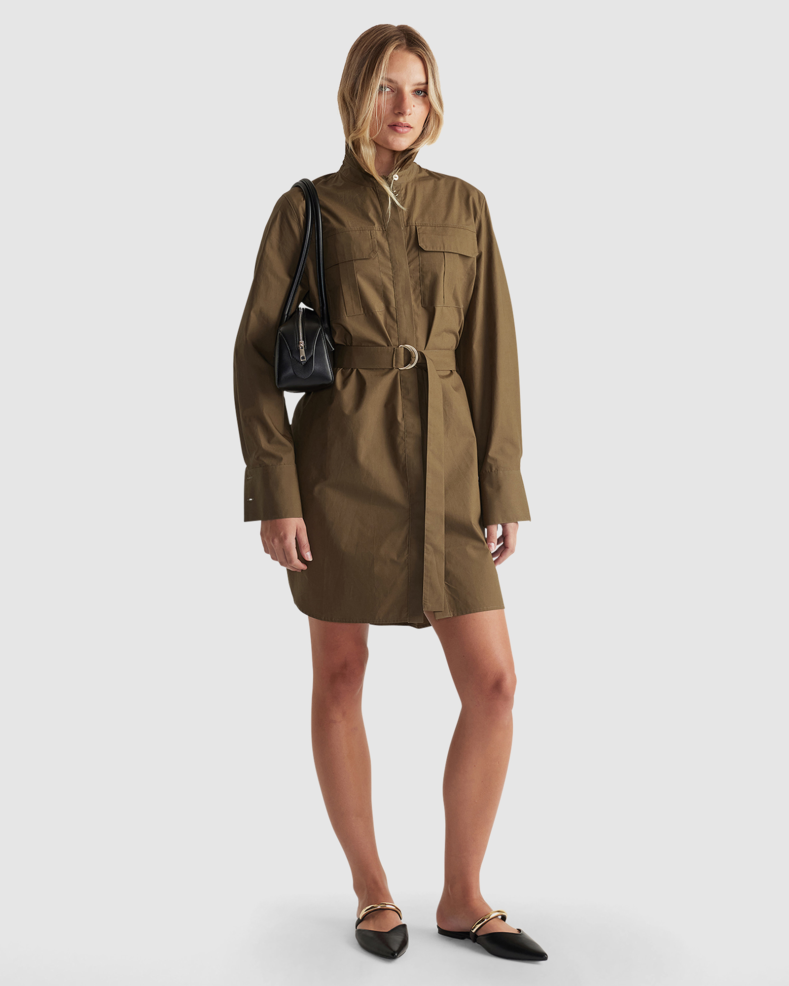 Layla Mini Shirt Dress
