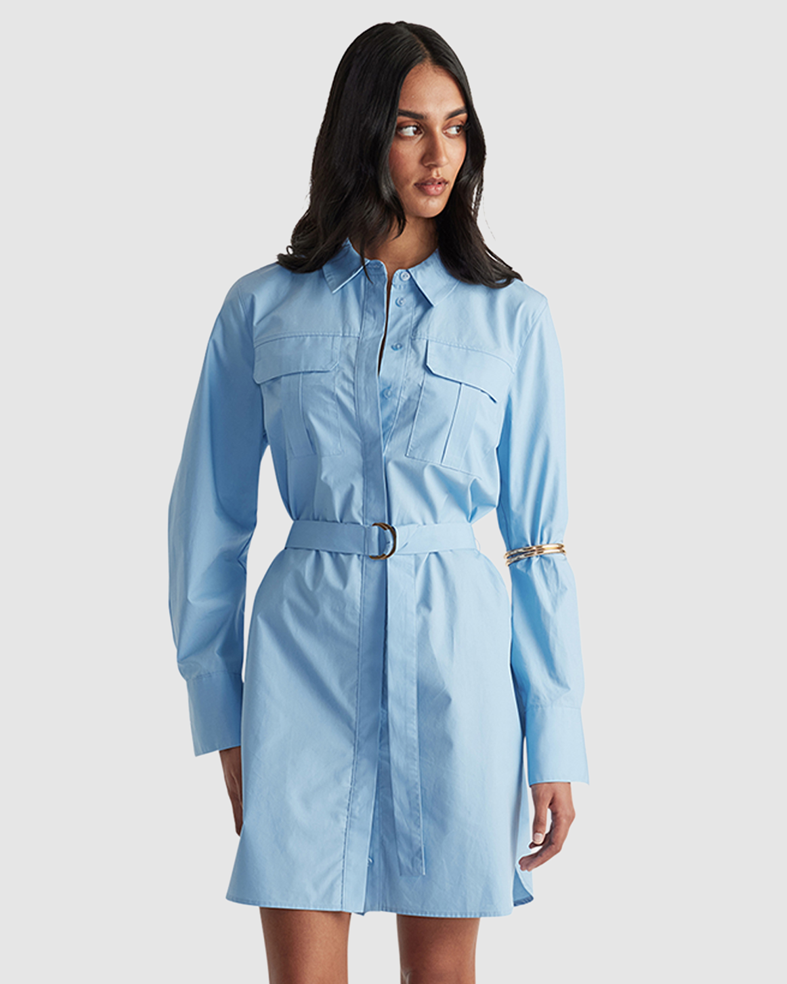 Layla Mini Shirt Dress