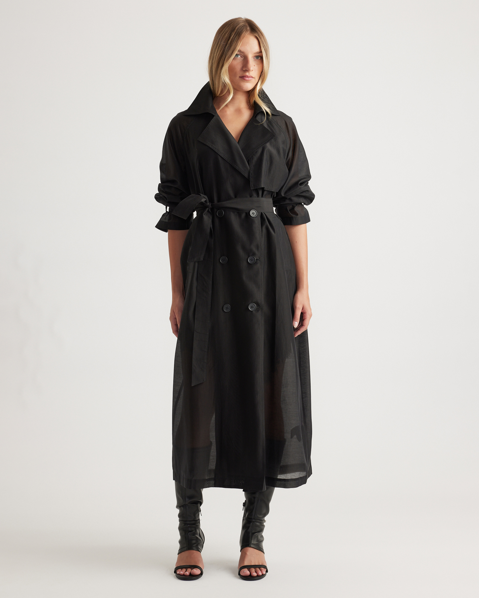 Briar Sheer Trench Coat