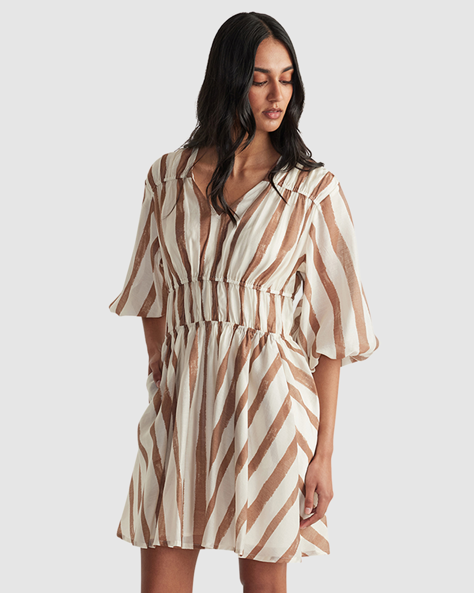 Mila Tiered Mini Dress