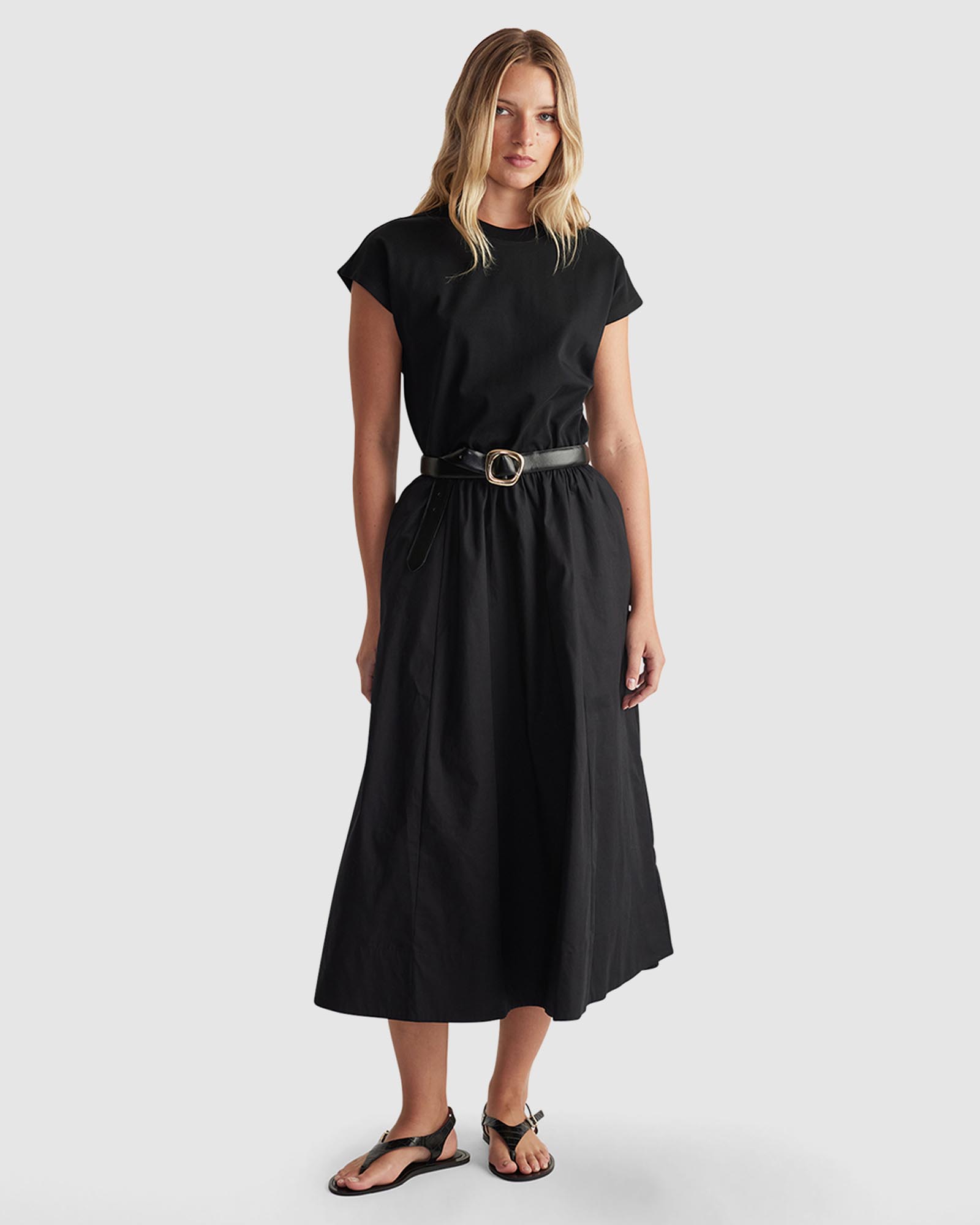 Sadie Spliced Maxi Dress