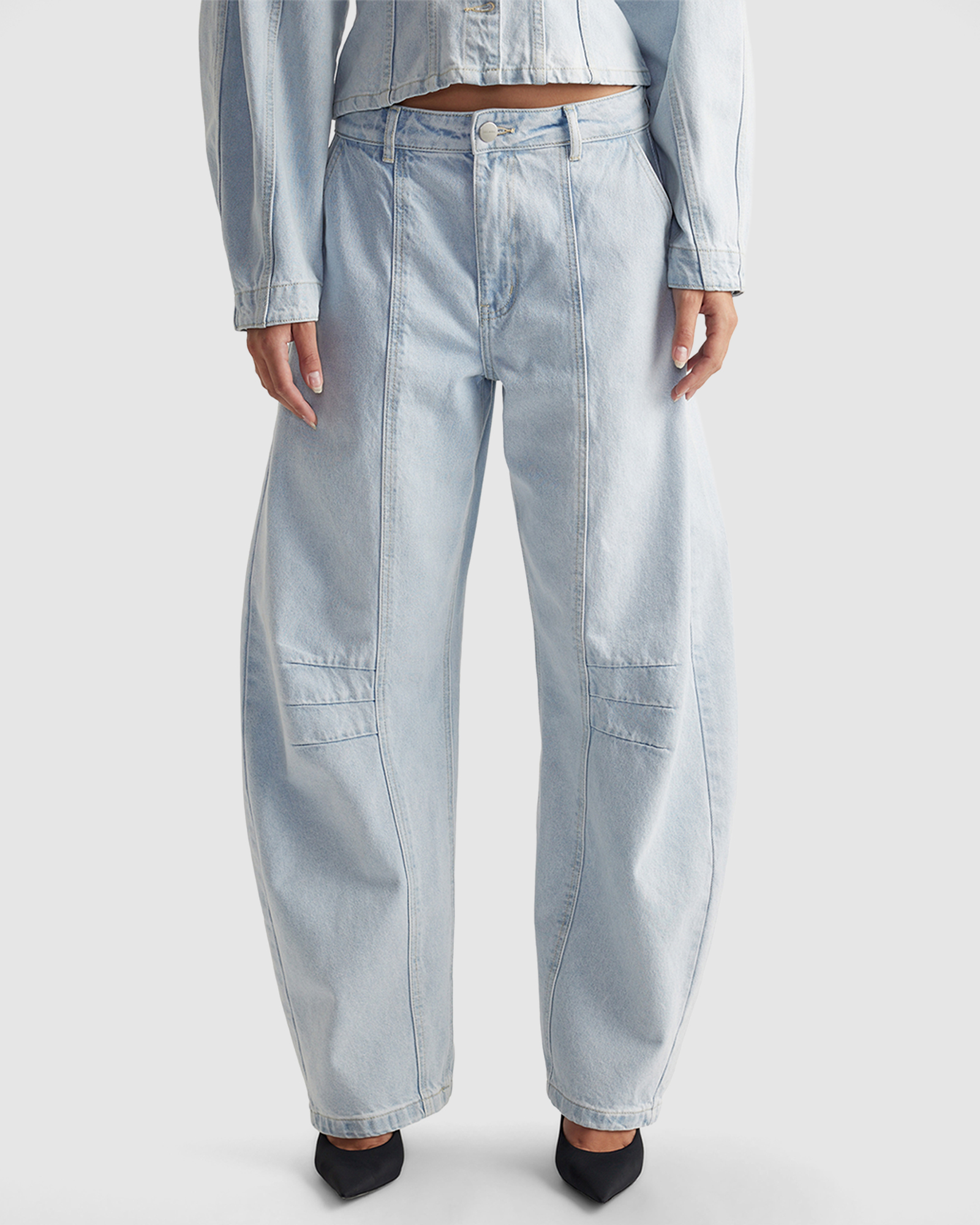 Amaya Barrel Jeans