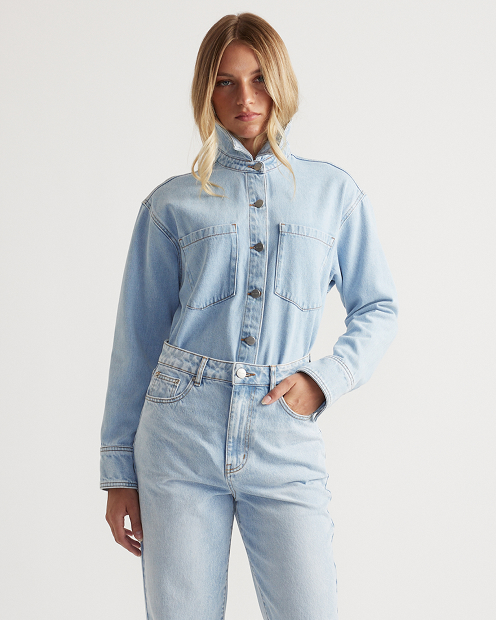 Ariana Denim Shirt