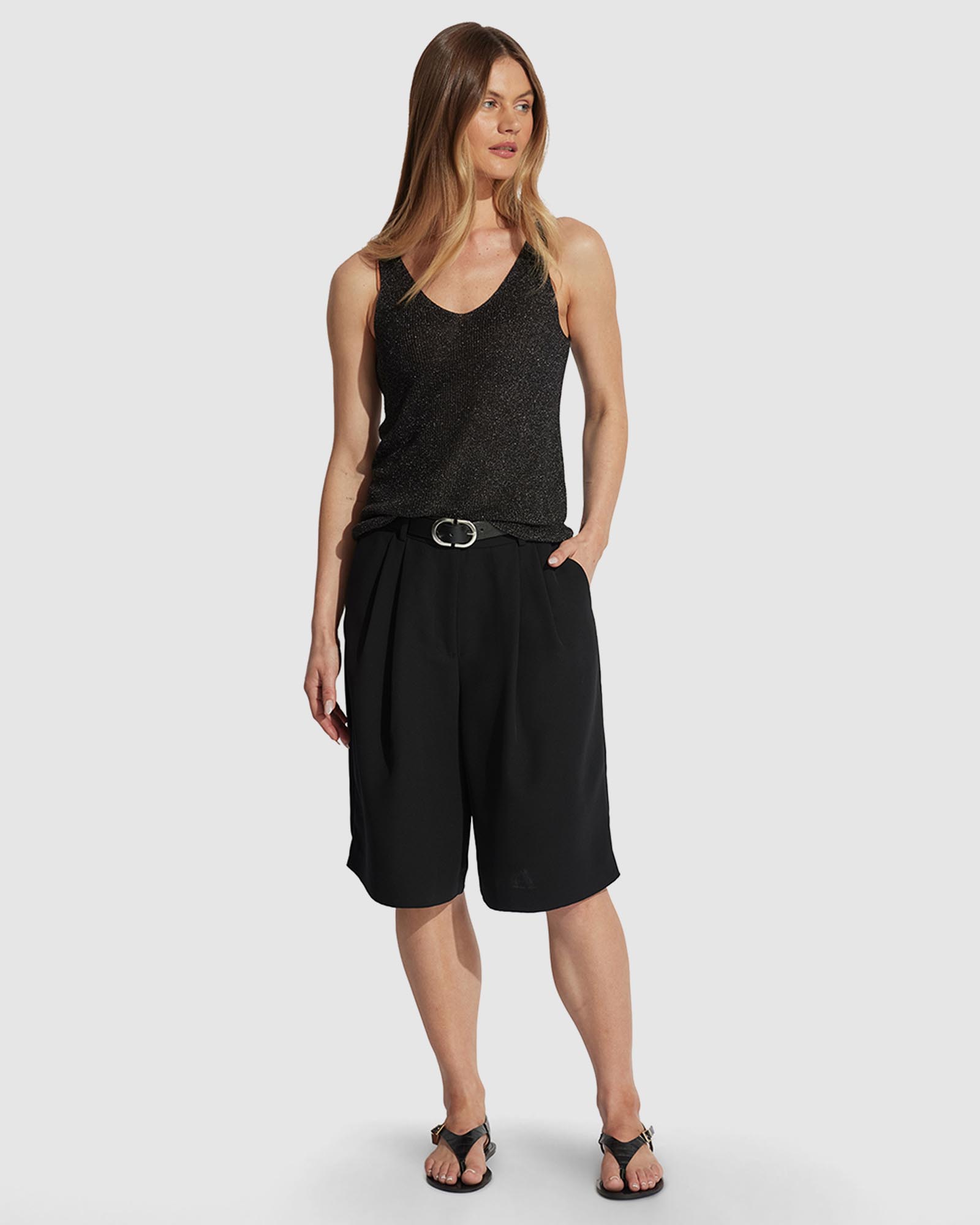 Emily Metallic Tank