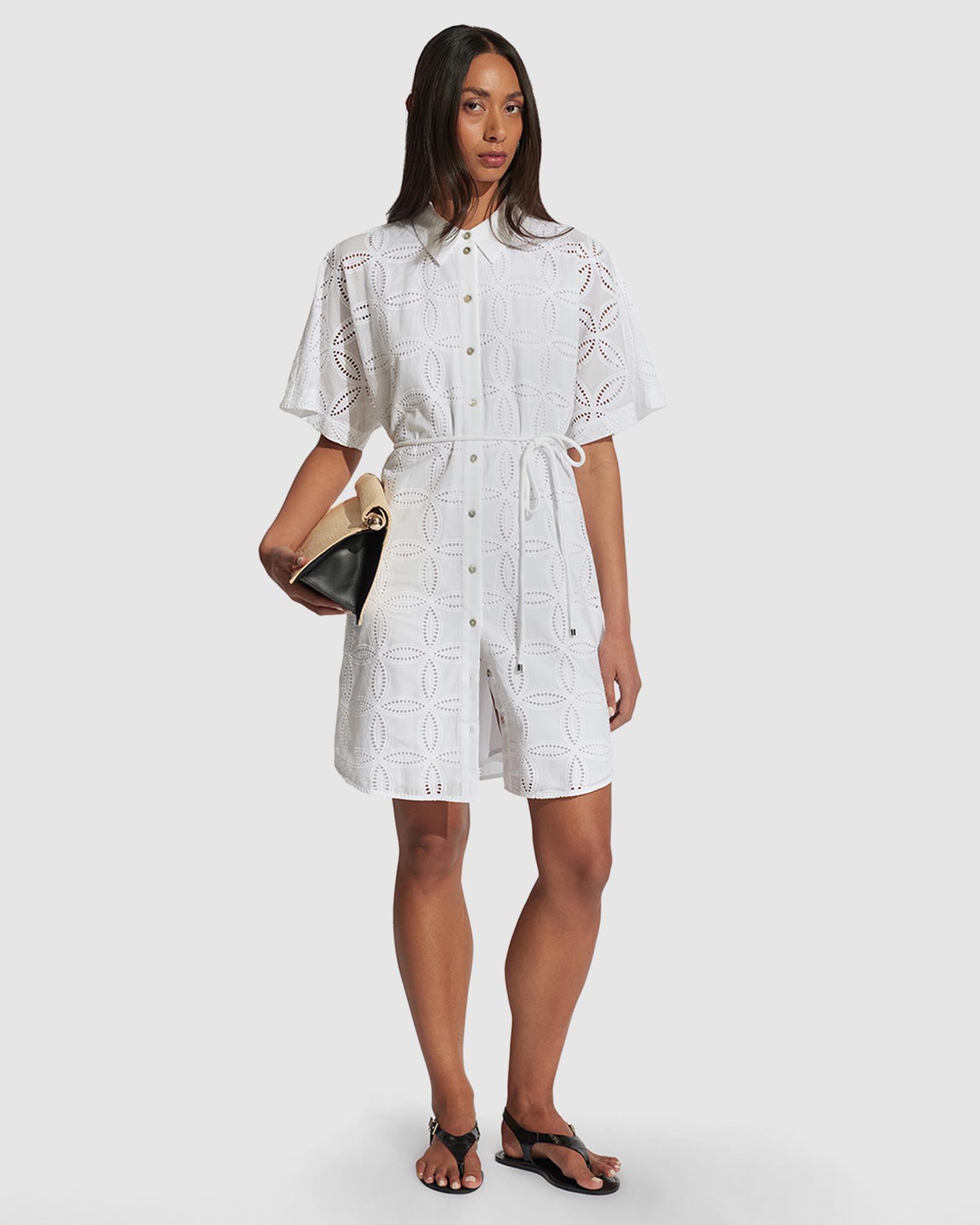 Alina Embroidered Dress