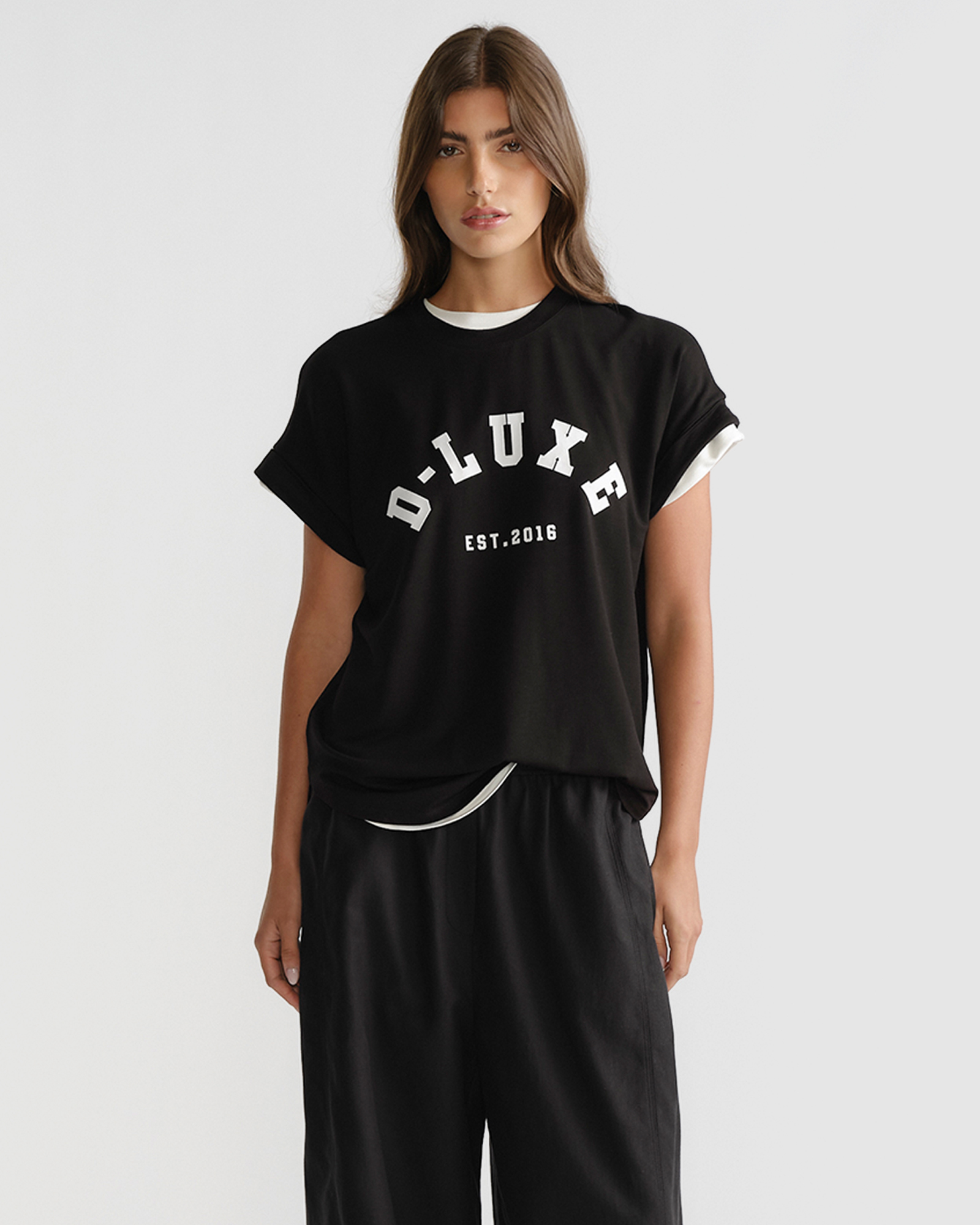 D-Luxe Half Moon Tee