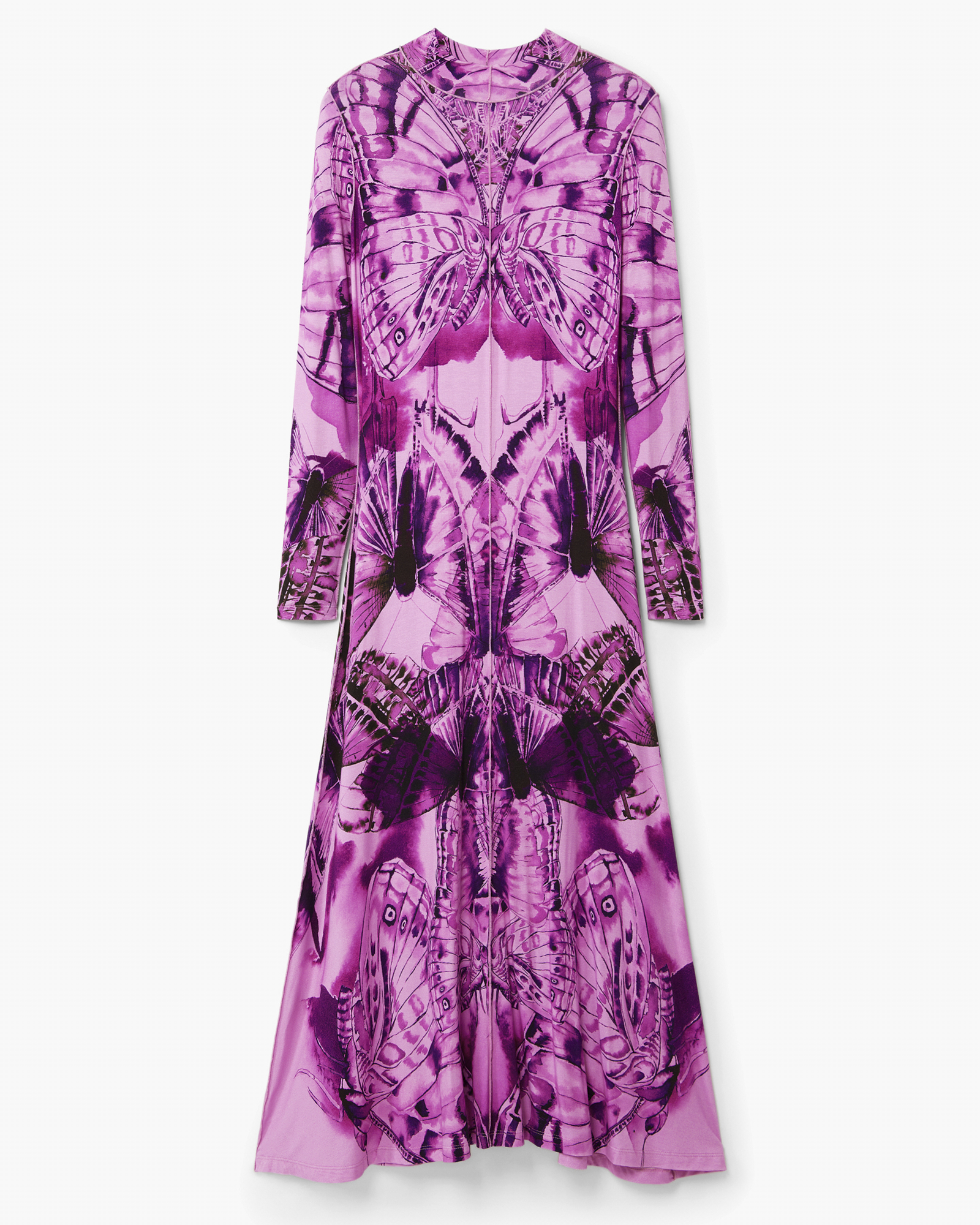 Butterfly midi dress