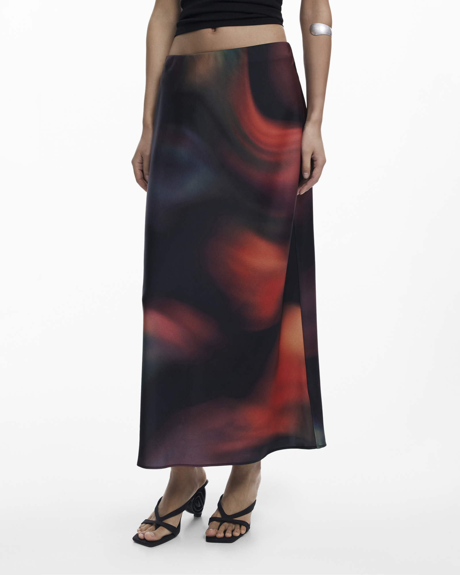Long Skirt with print