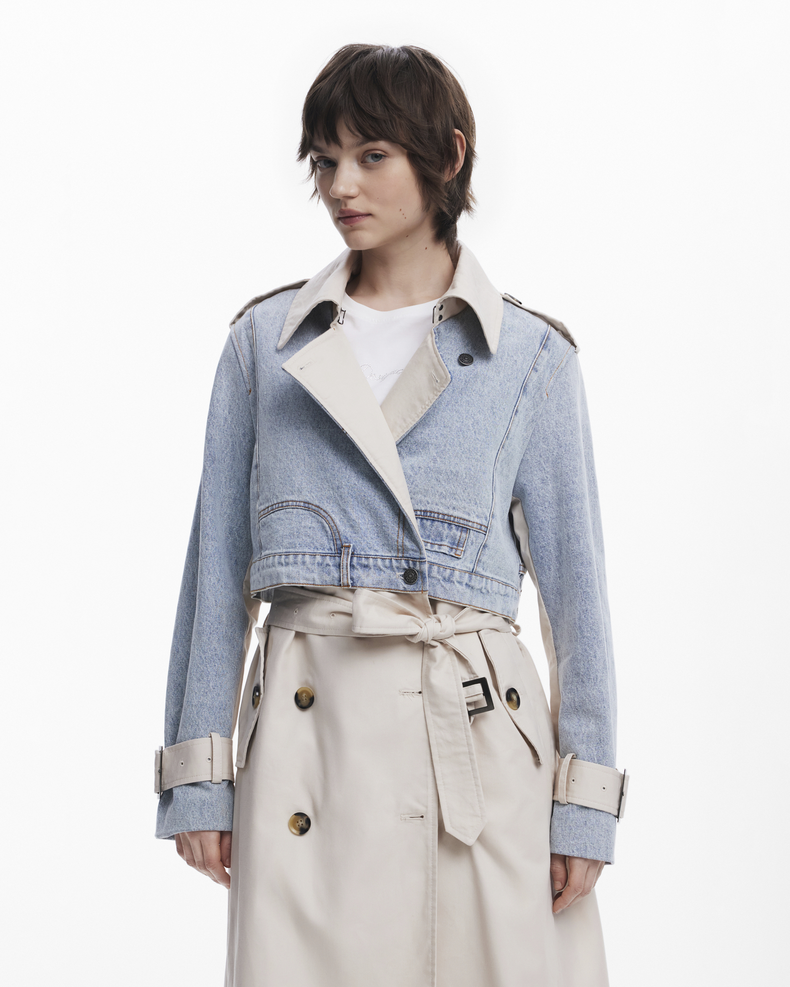 Two-piece Trench Coat