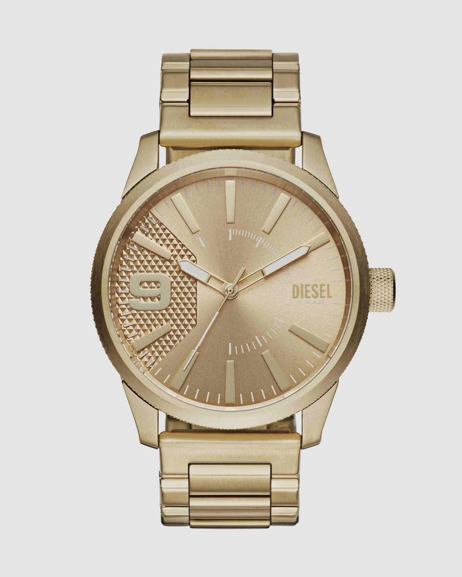 Rasp Gold Tone Analogue Watch