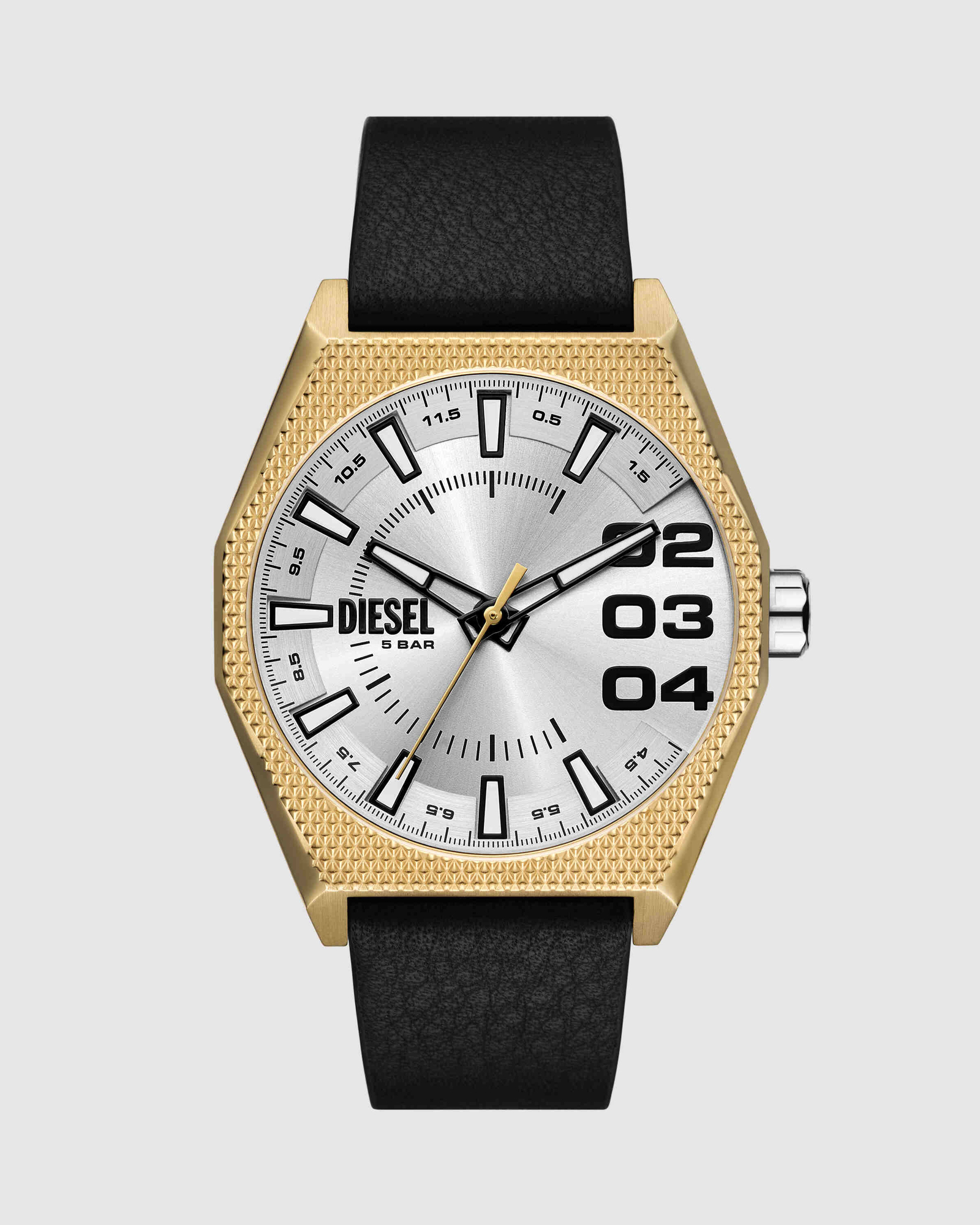 Scraper Black Analogue Watch