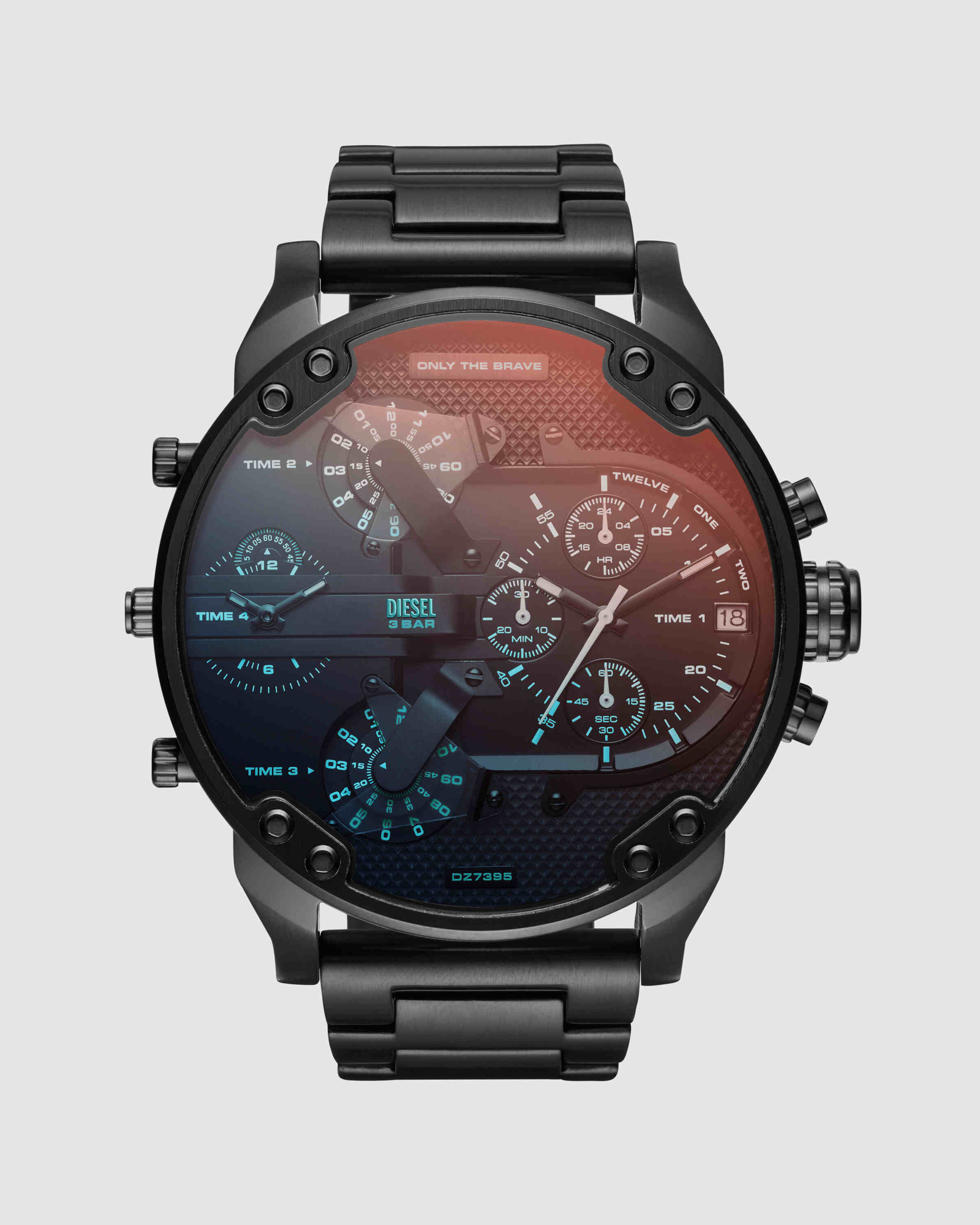The Daddies Series Black Analogue Watch DZ7395