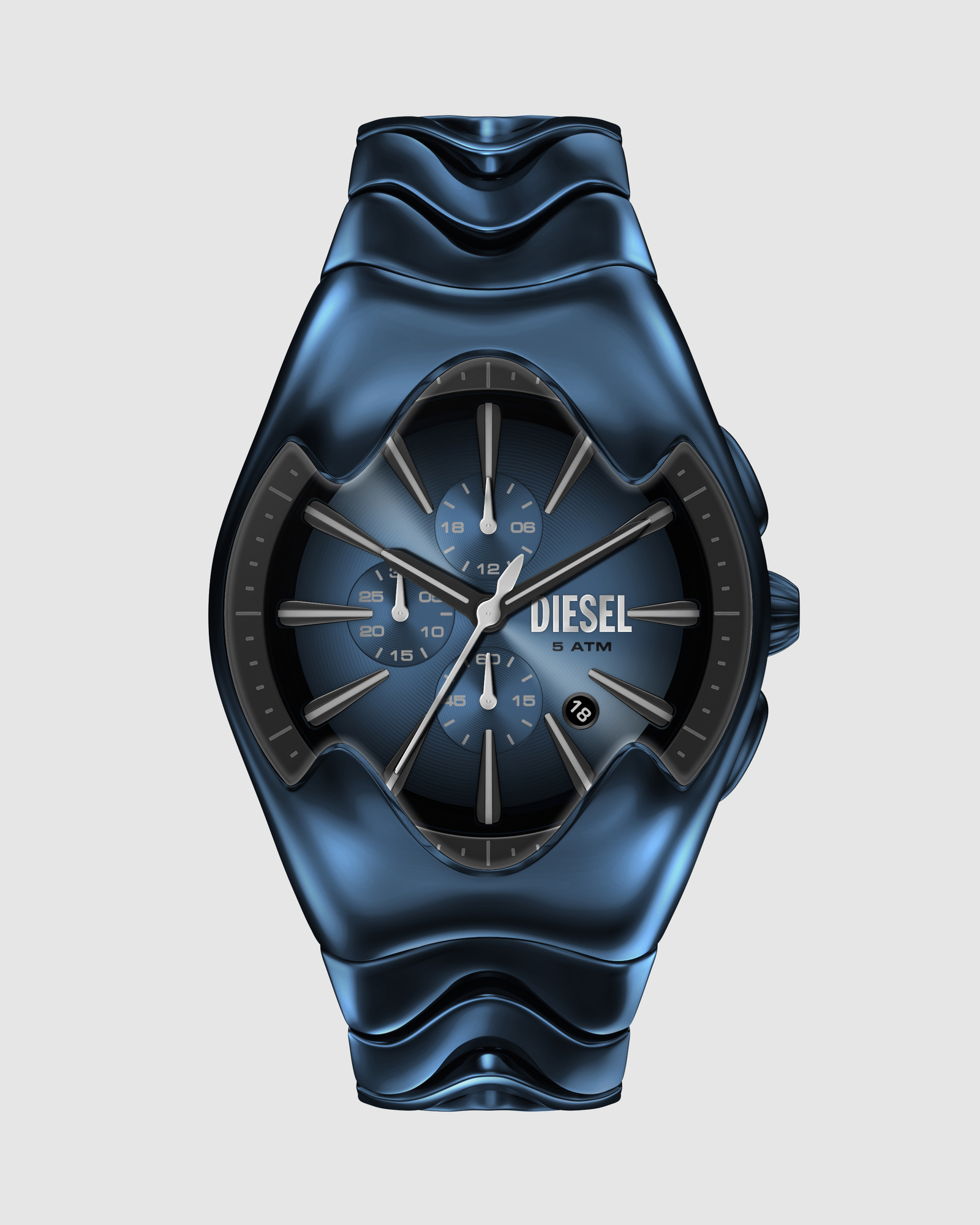 Mercurial Blue Chronograph Watch