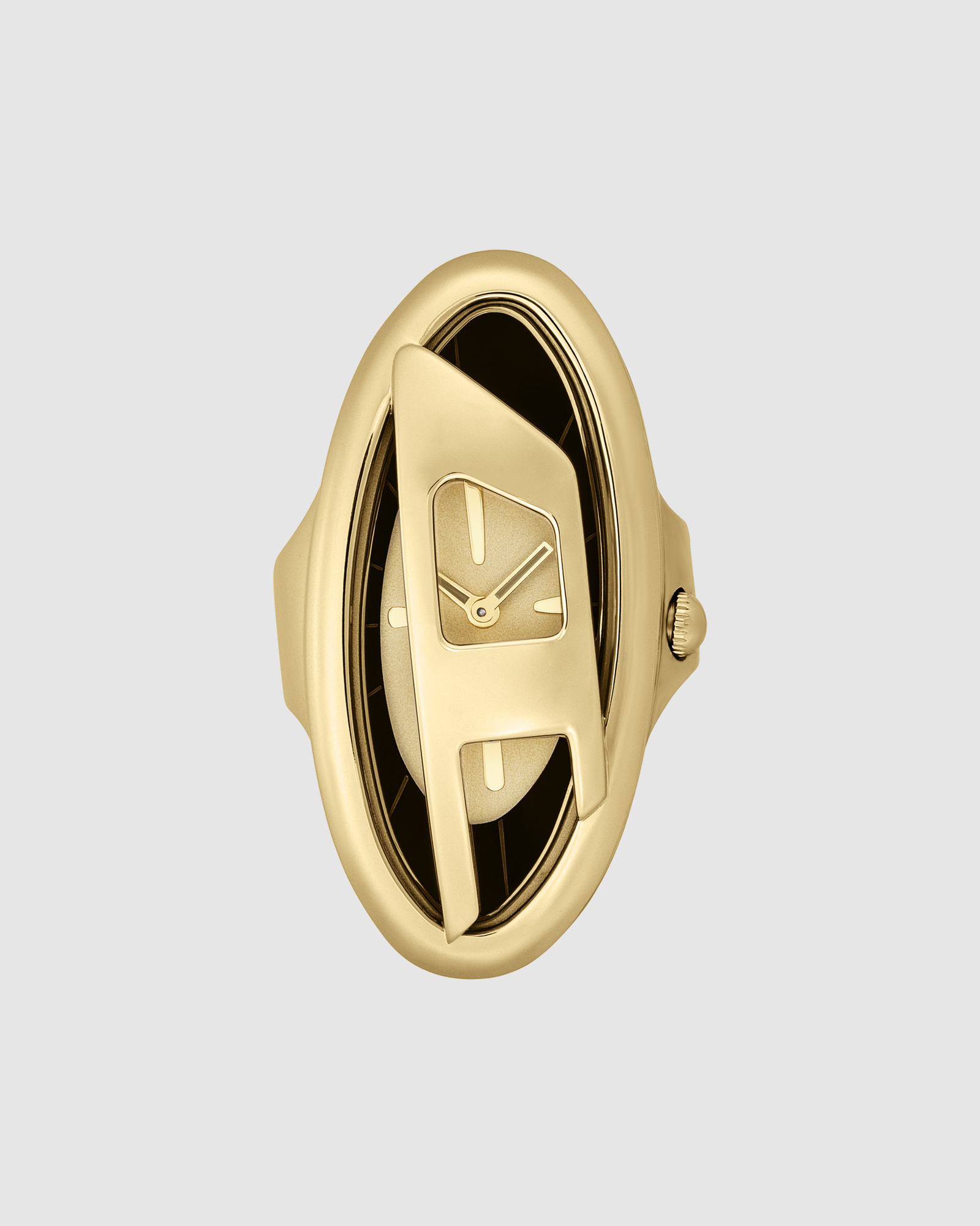 D-Era Gold Tone Analogue Watch
