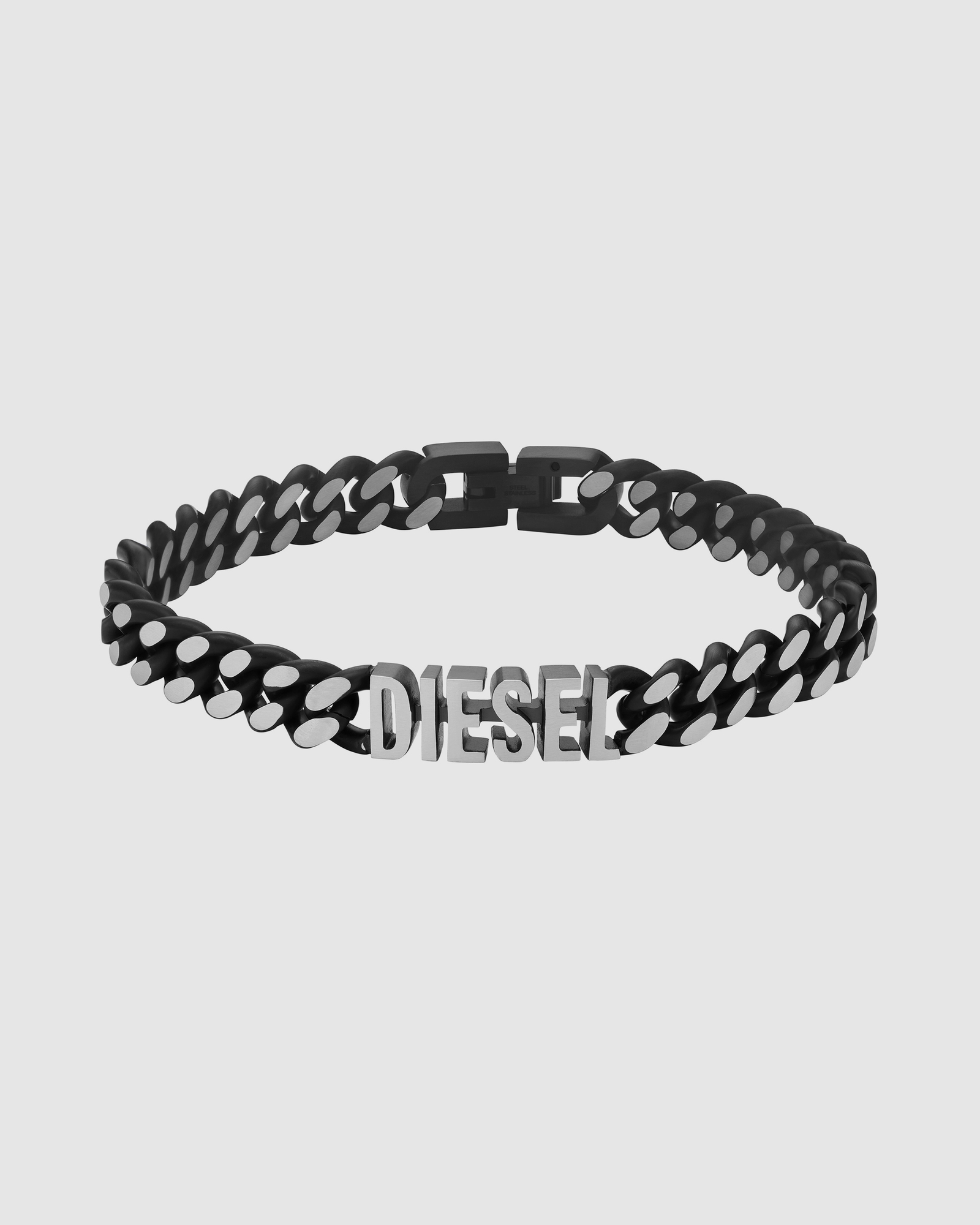 Steel Silver-Tone Bracelet