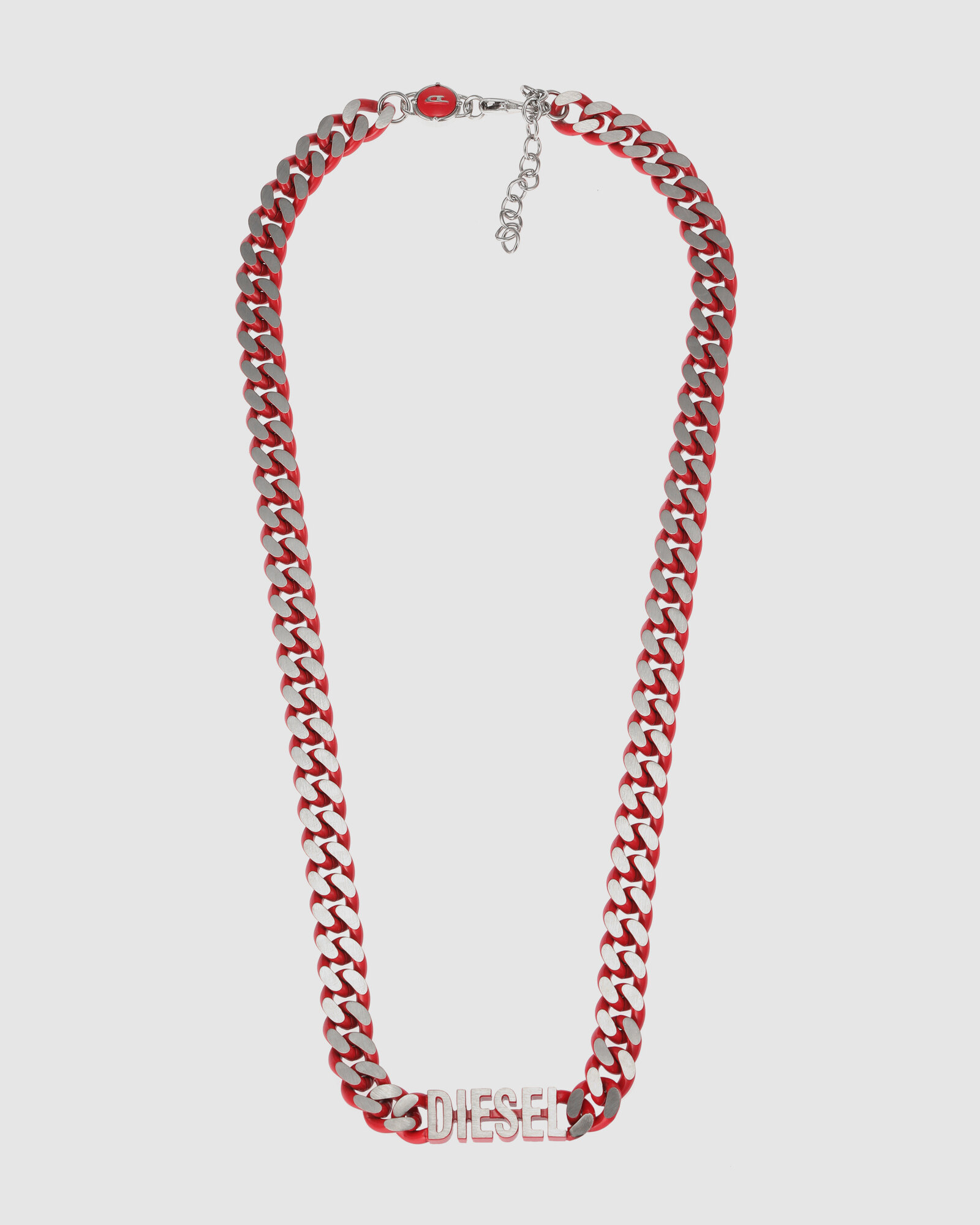 Steel Red Necklace