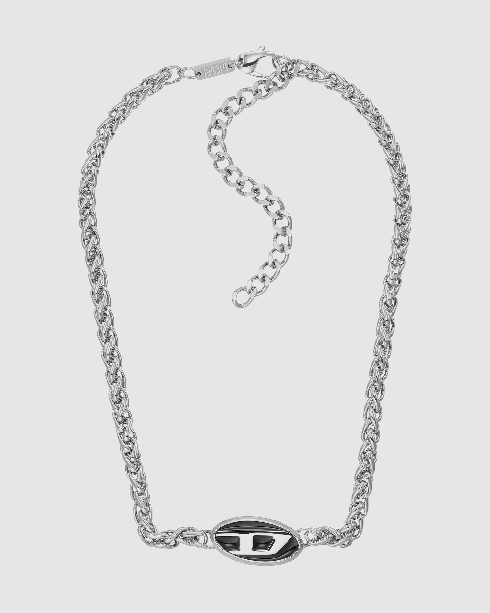Steel Silver Tone Necklace