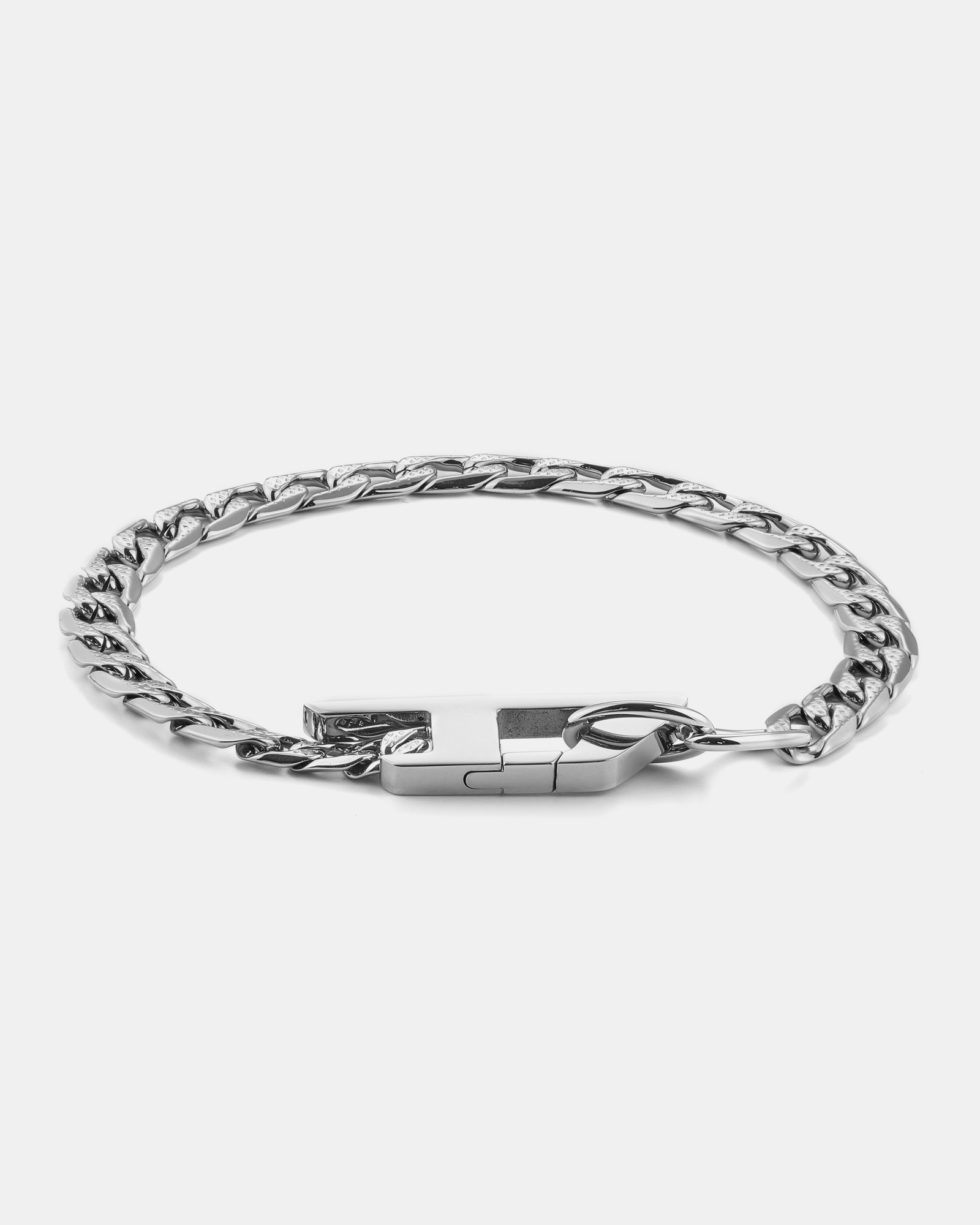 Steel Silver Tone Bracelet