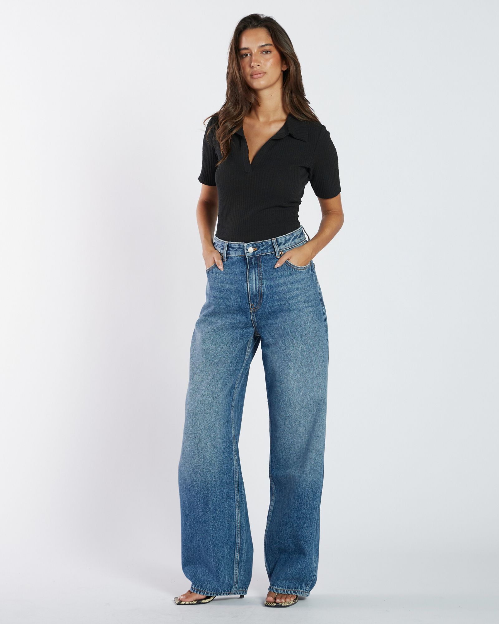 Donna Baggy Jeans