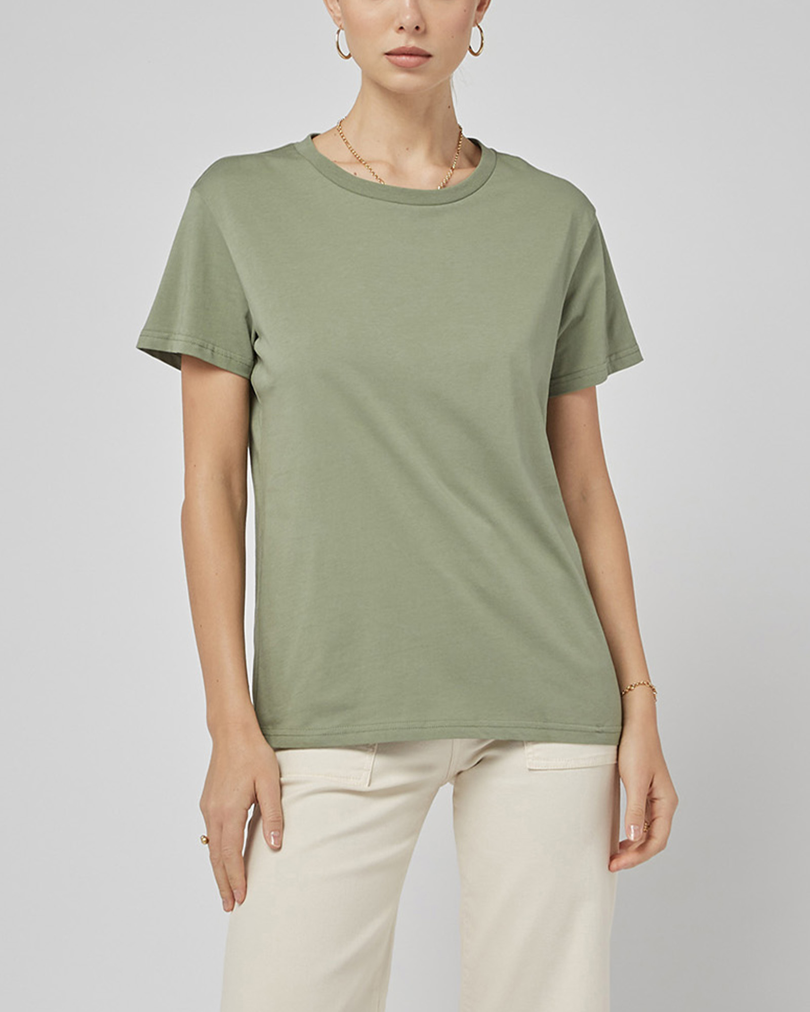 Clare Oil Green Tee