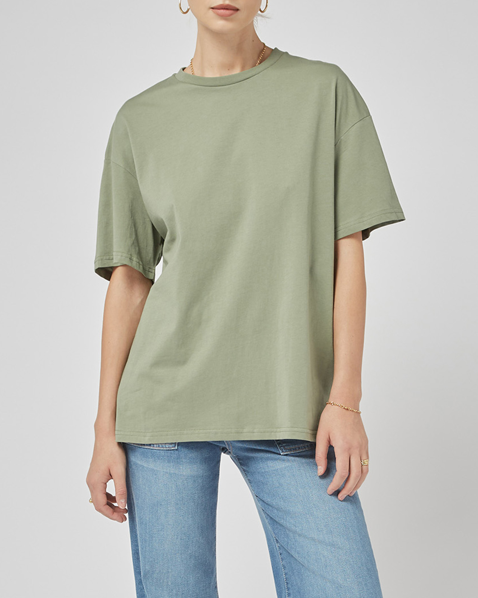 Amy Oil Green Tee