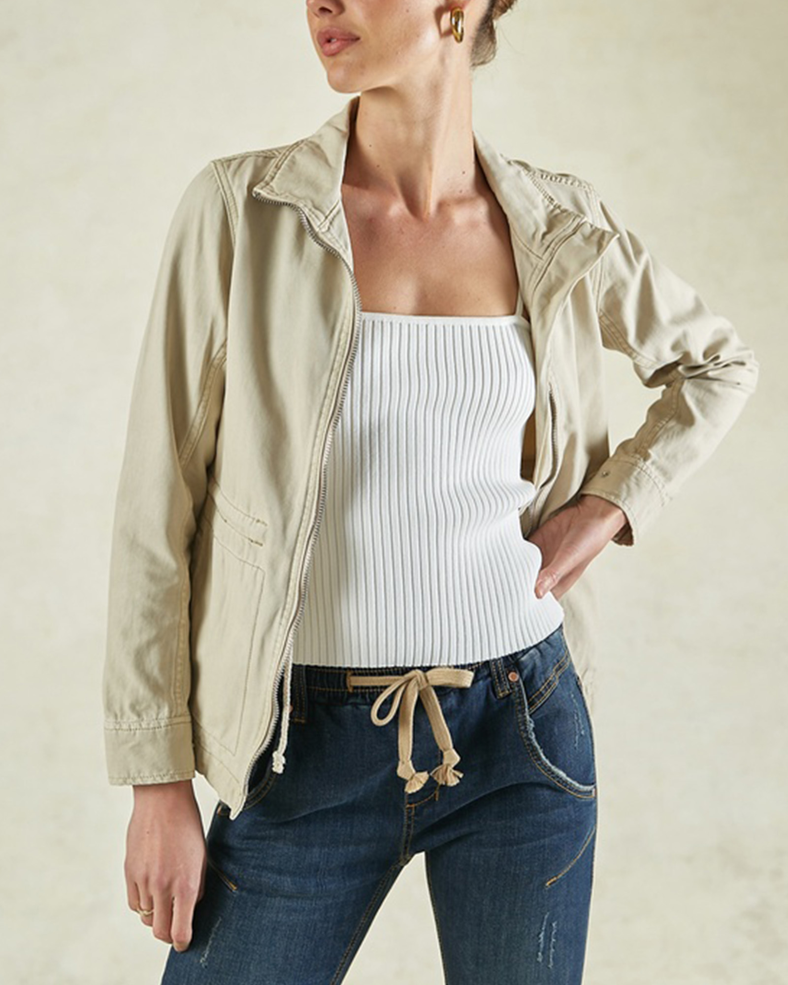 Driftwood Foam Utility Jacket