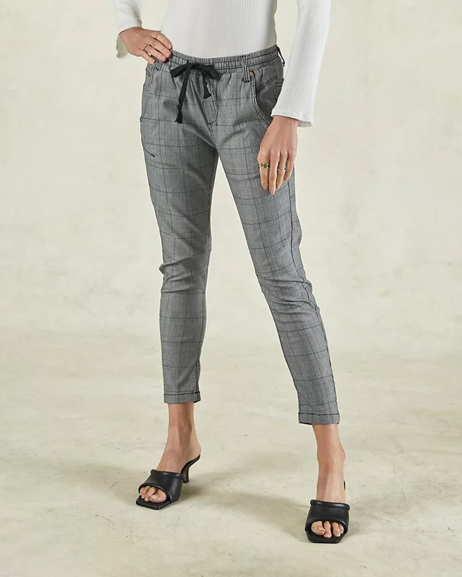 Active Cobalt Blue Check Jeans