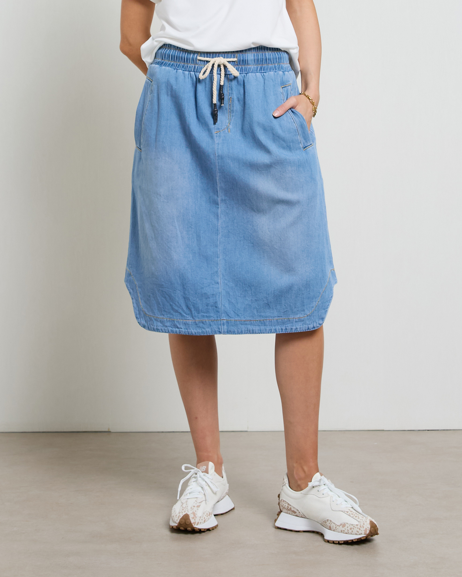 Cecil Rodeo Blue Skirt