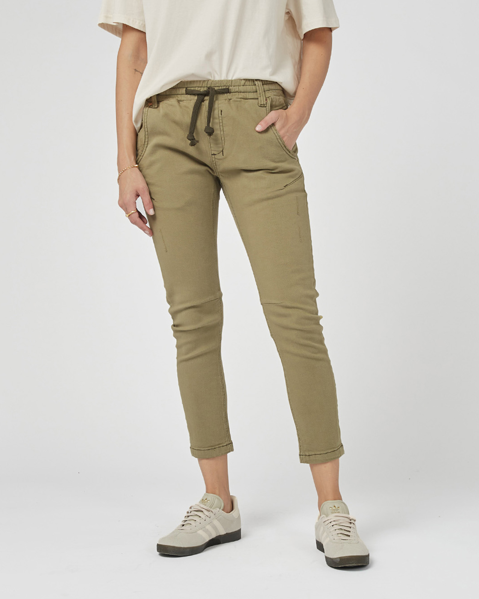 Active Khaki Jeans