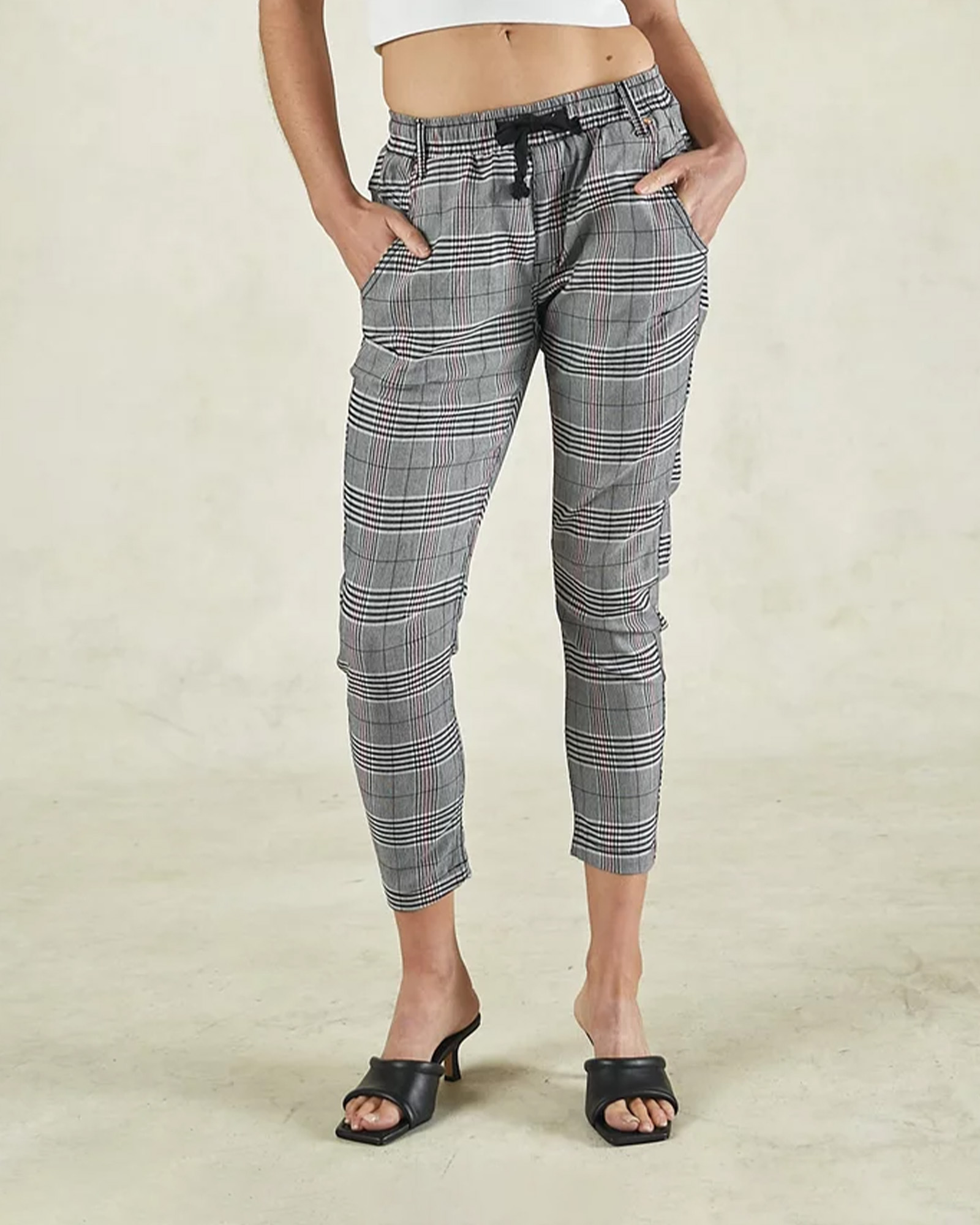 Active Ruby Check Jeans